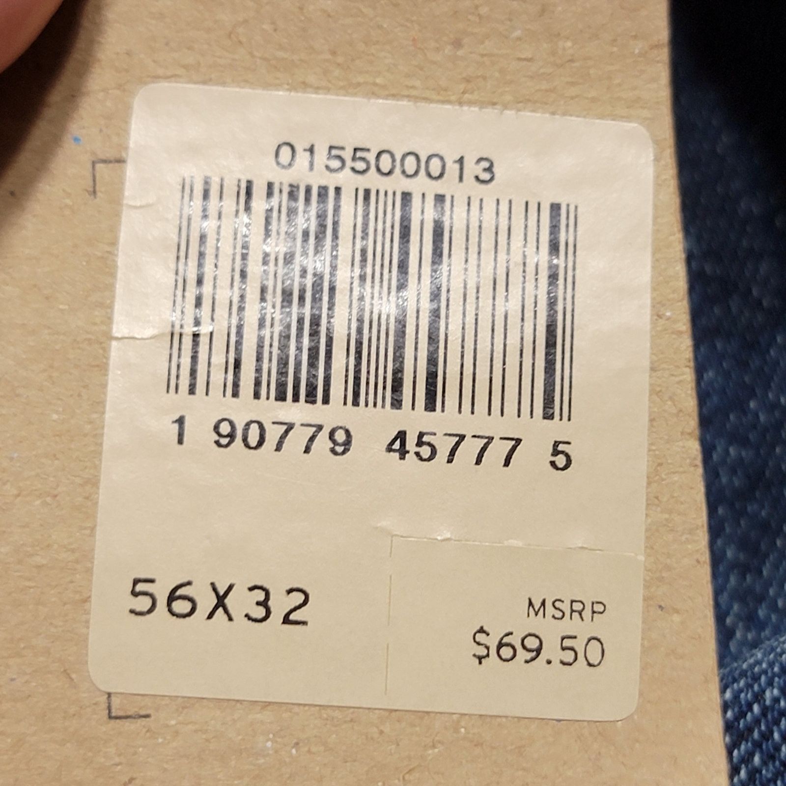 Levi's Levis 550 Relaxed B&T 2-Way Stretch Tapered Leg -56X32 NWT Size US 44 / EU 60 - 9 Thumbnail