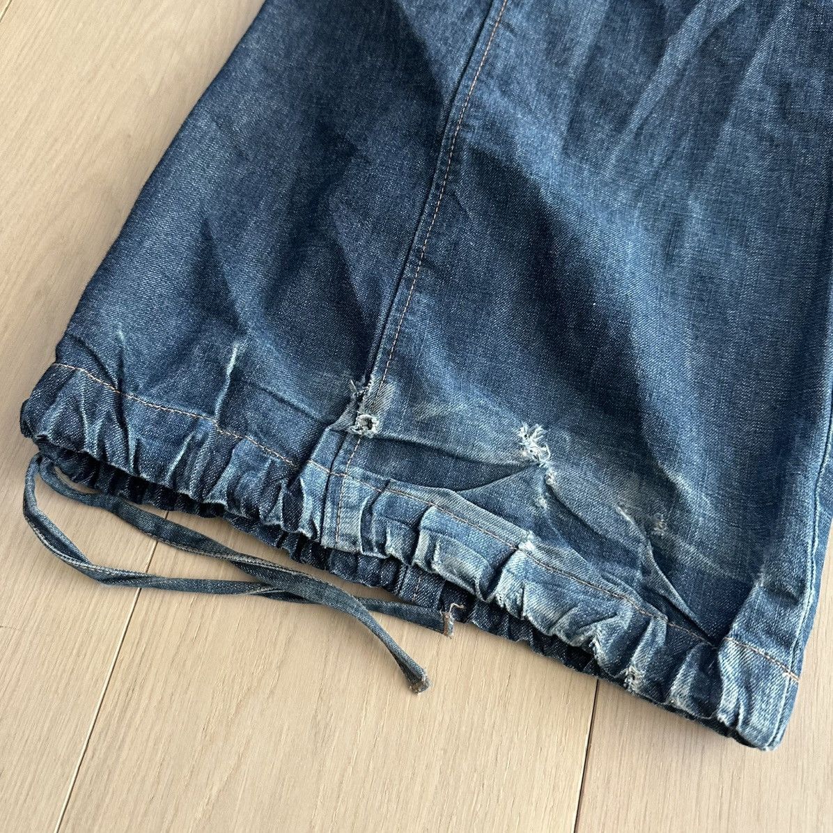 Japanese Brand Body Butter 1990s Balloon Cargo Jeans Size US 30 / EU 46 - 4 Thumbnail