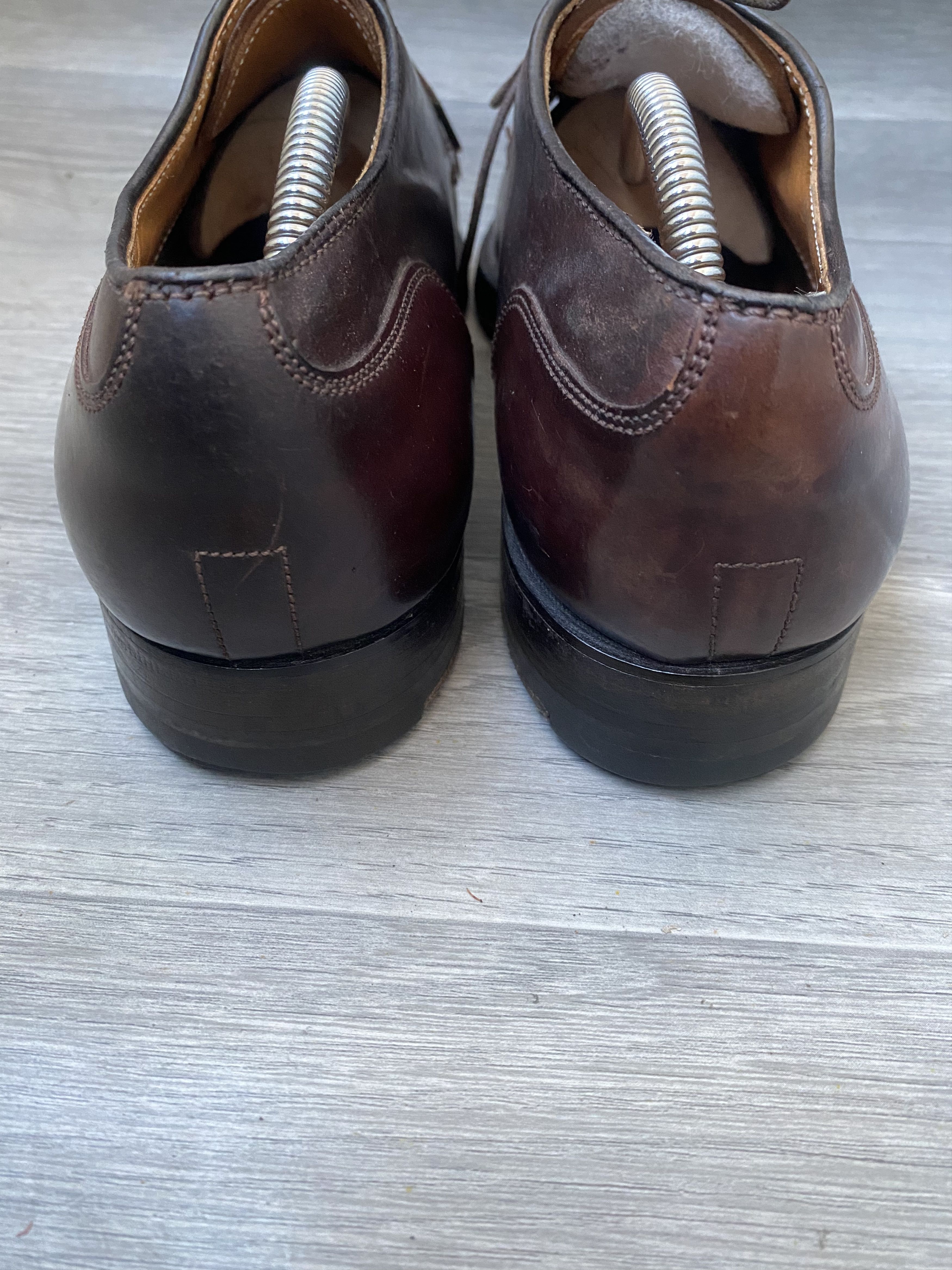 Alden Alden cap-toe shell cordovan dress oxford shoes sz 7.5 Size US 7.5 / EU 40-41 - 5 Thumbnail