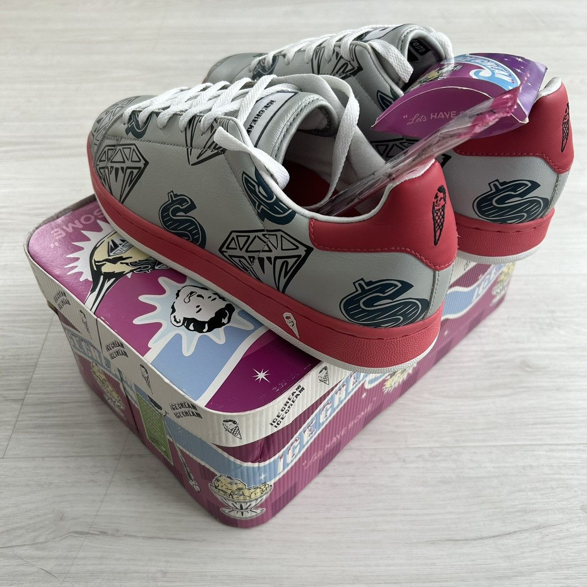Icecream × Reebok VERY RARE OG REEBOK X BBC/ICE CREAM BWS BOUTIQUE Size US 10 / EU 43 - 3 Thumbnail