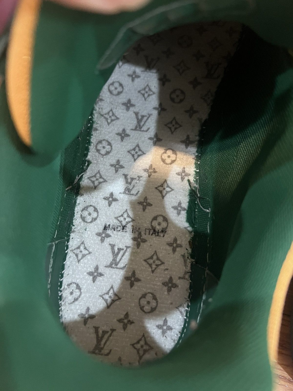 Louis Vuitton Louis Vuitton x Virgil Abloh “College Green” Trainer LV10 Size US 11 / EU 44 - 19 Thumbnail