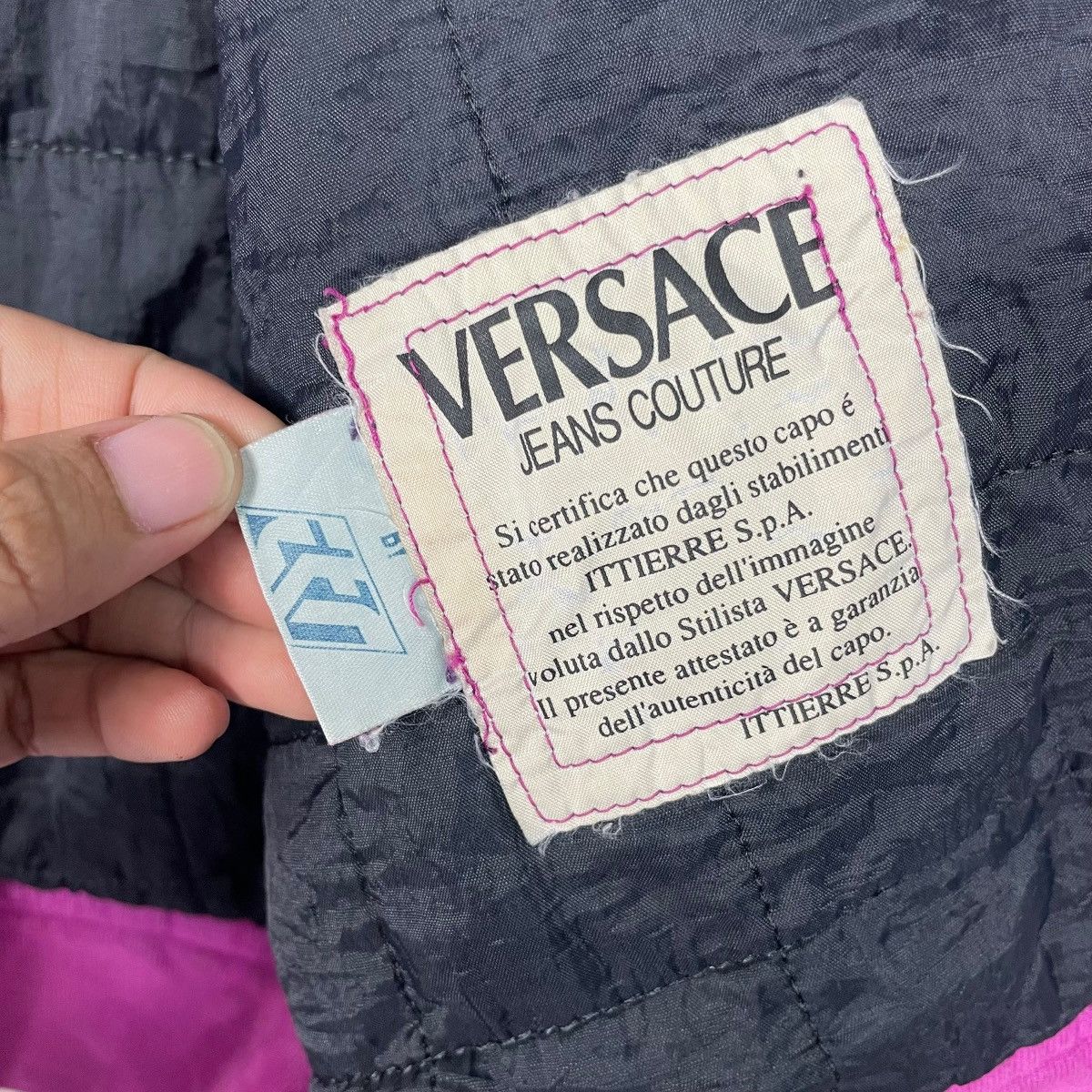 Versace Versace Jeans Couture Denim Jacket Size M / US 6-8 / IT 42-44 - 16 Thumbnail