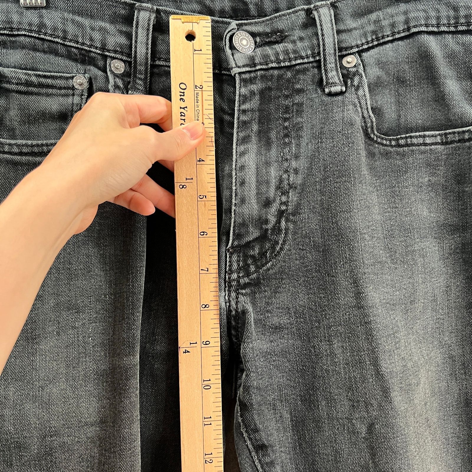 Levi's Levi's Men's Gray Jeans Size 30 x 30 Size US 30 / EU 46 - 6 Thumbnail