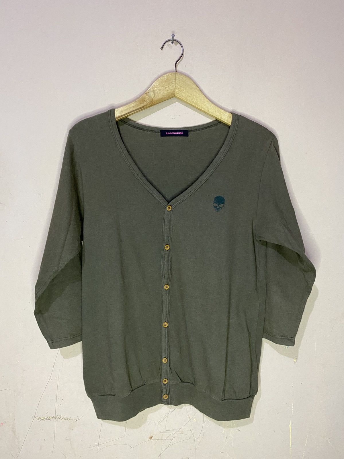 If Six Was Nine Y2K Algonquins Crossover Poem Cardigan Size US M / EU 48-50 / 2 - 5 Thumbnail