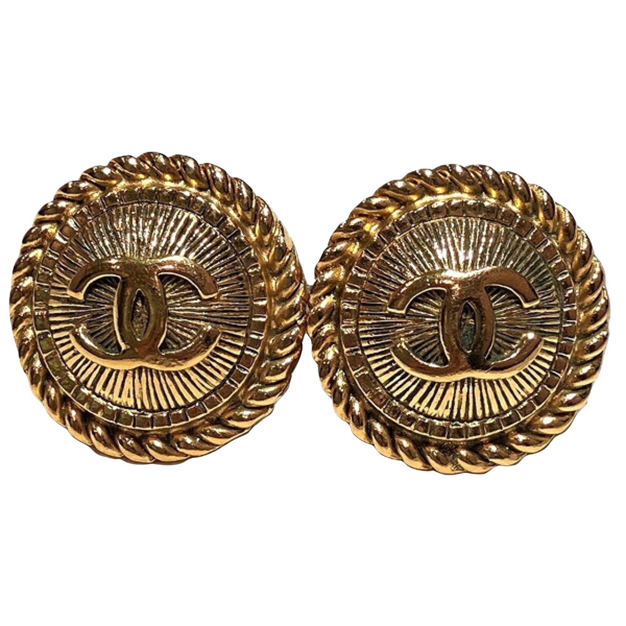 Chanel Chanel Coco Mark earring Size ONE SIZE - 1 Thumbnail