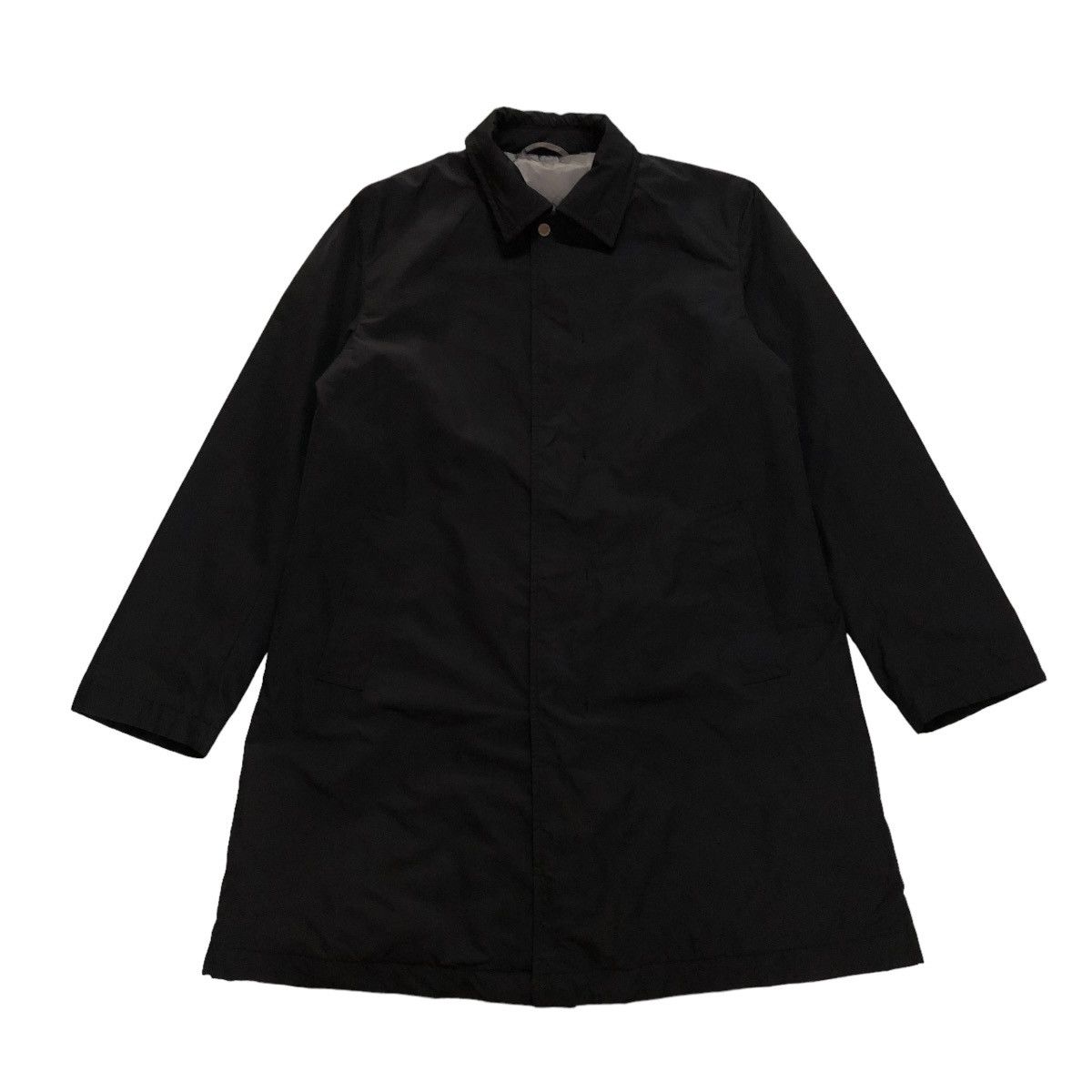 Jil Sander 🔥RICH BLACK LONG JACKET JILL SANDER Size US S / EU 44-46 / 1 - 1 Thumbnail
