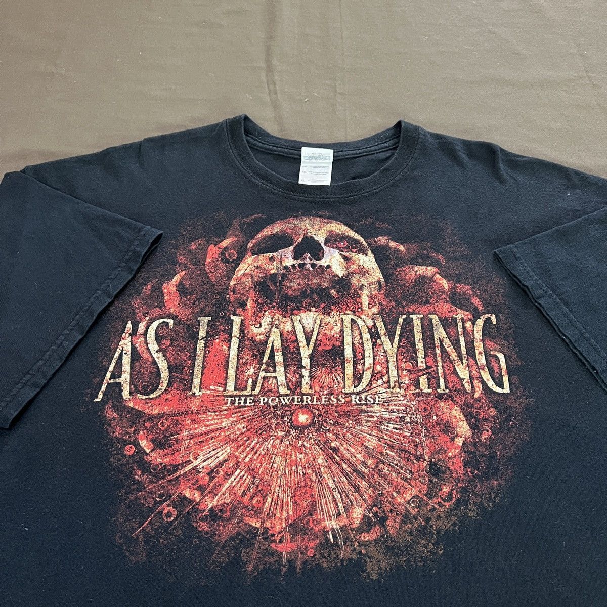 Band Tees × Vintage Vintage Y2K As I Lay Dying Band Metalcore Tee Size US XL / EU 56 / 4 - 1 Thumbnail