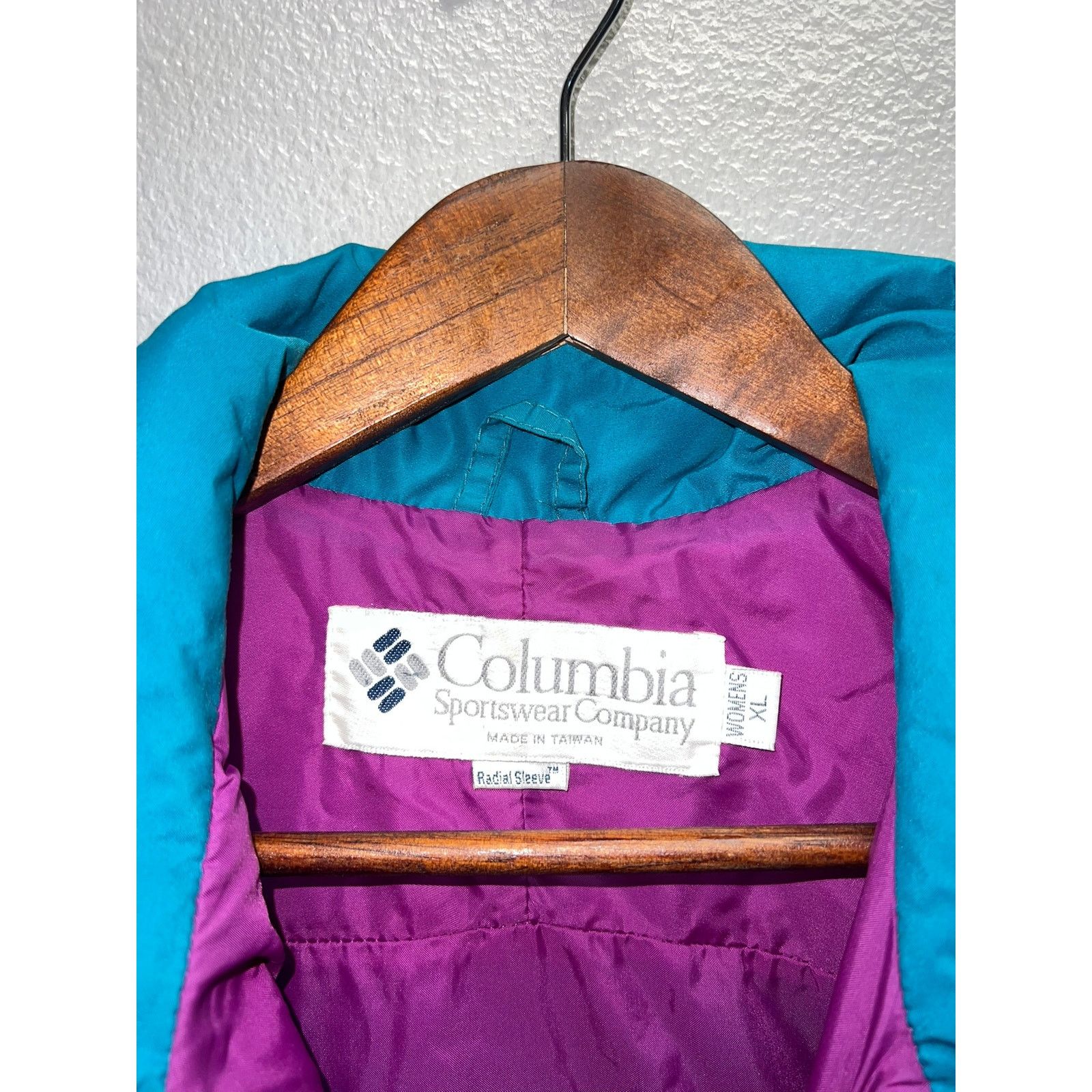 Vintage Womens Vintage Columbia Radial Sleeve Jacket Gizzmo VTG XL Size XL / US 12-14 / IT 48-50 - 7 Thumbnail