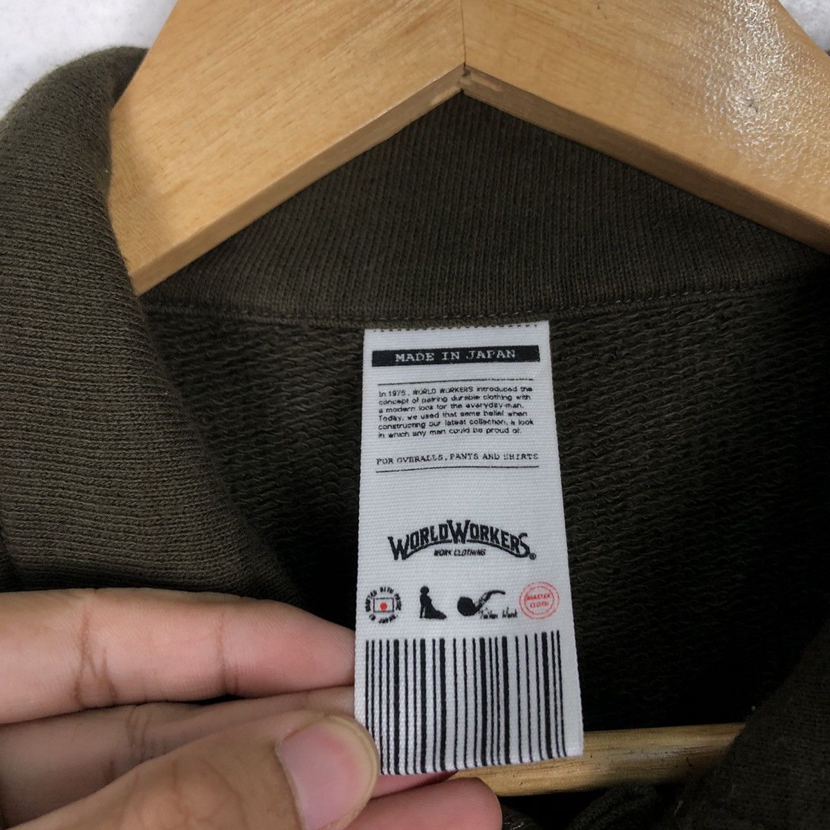 Japanese Brand Japanese Brand World Wokers Sweatshirt Rare Designer Small Size US S / EU 44-46 / 1 - 11 Thumbnail