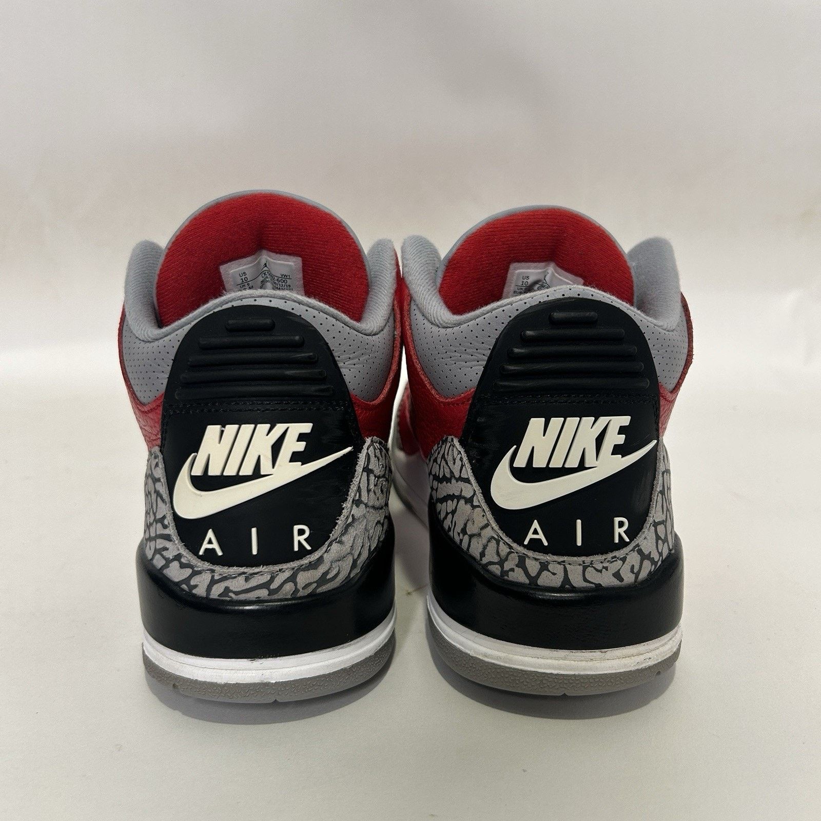 Jordan Brand Nike Air Jordan 3 Retro SE “Unite/Red Black” Size US 10 / EU 43 - 5 Thumbnail