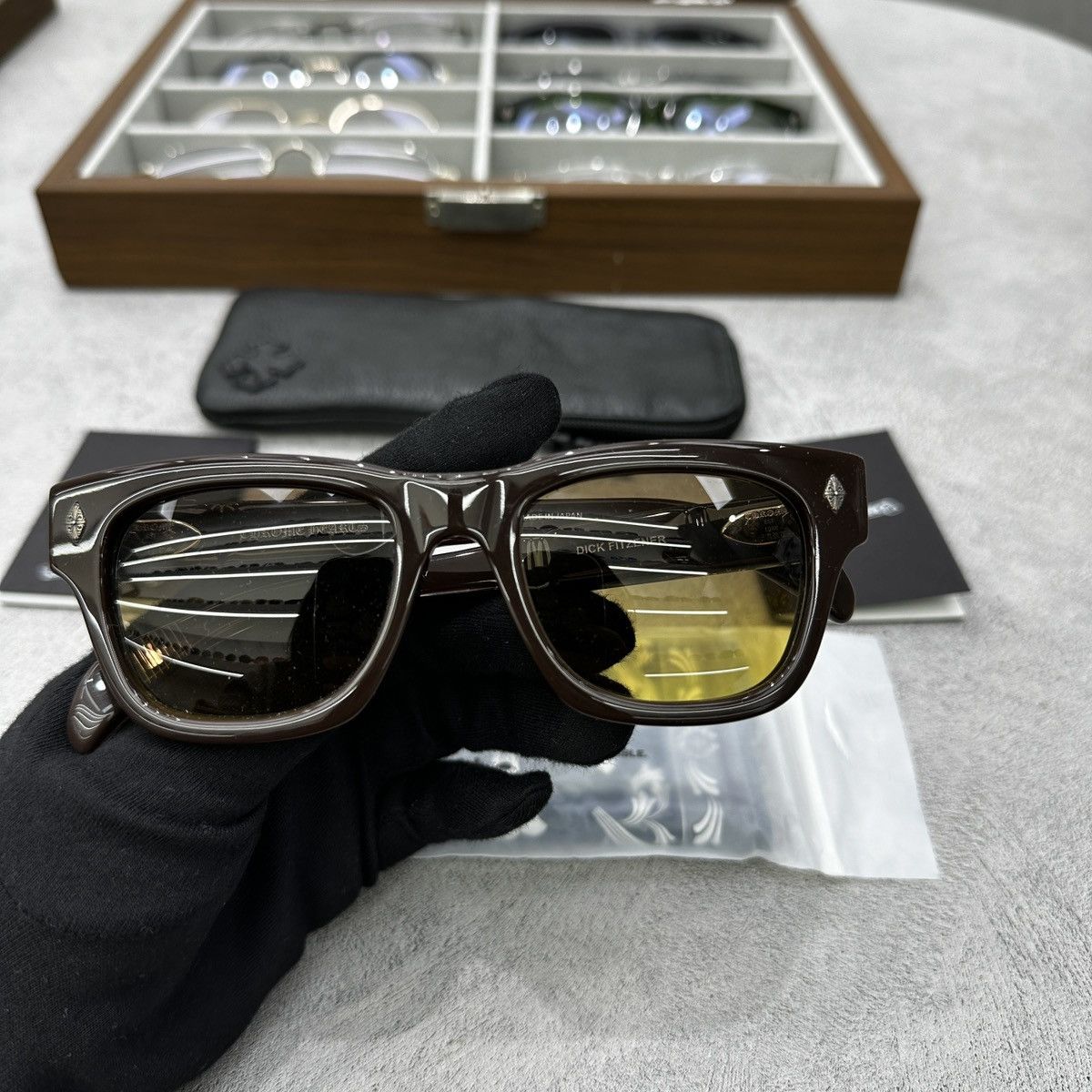 Chrome Hearts CHROME HEARTS DICK FITZENER SUNGLASSES Size ONE SIZE - 3 Thumbnail