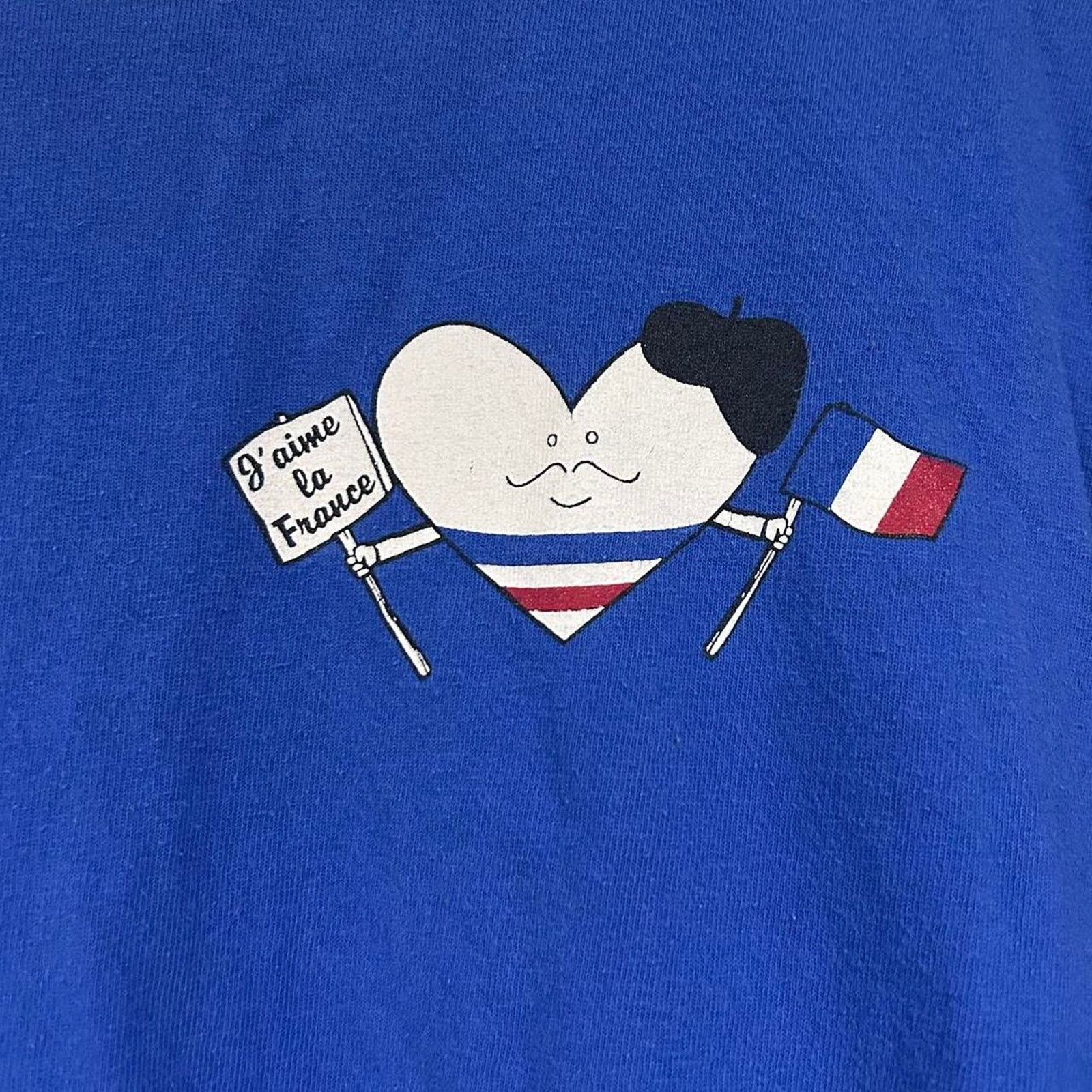 Gildan Bonjour France Tee Shirt Size US S / EU 44-46 / 1 - 4 Thumbnail