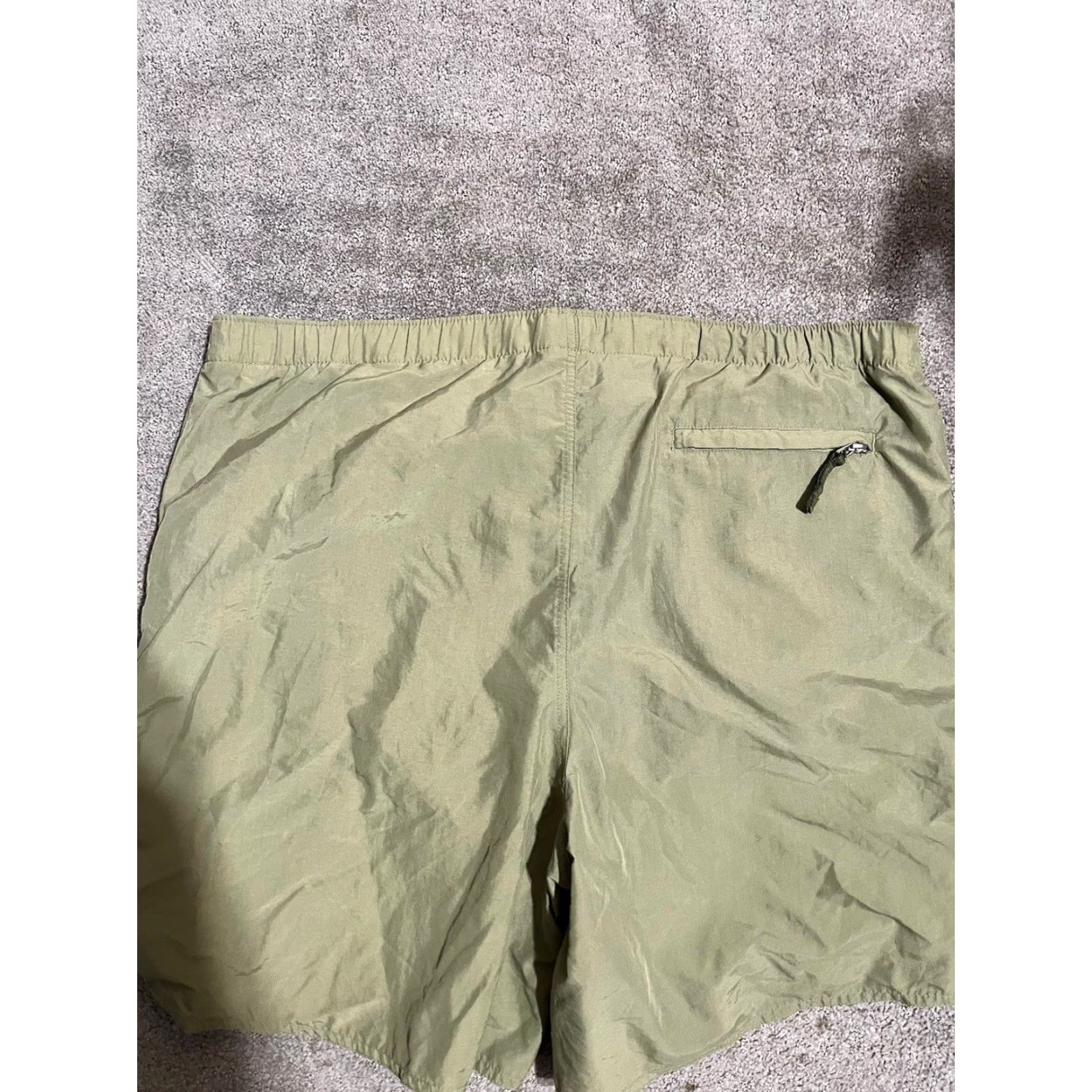 Vintage VINTAGE POLO SPORT Ralph Lauren Swimming Trunks Men XL Green Solid 60/40 Cotton Nylon Blend Trunks Clothing Streetwear Mens Size US XL / EU 56 / 4 - 2 Thumbnail