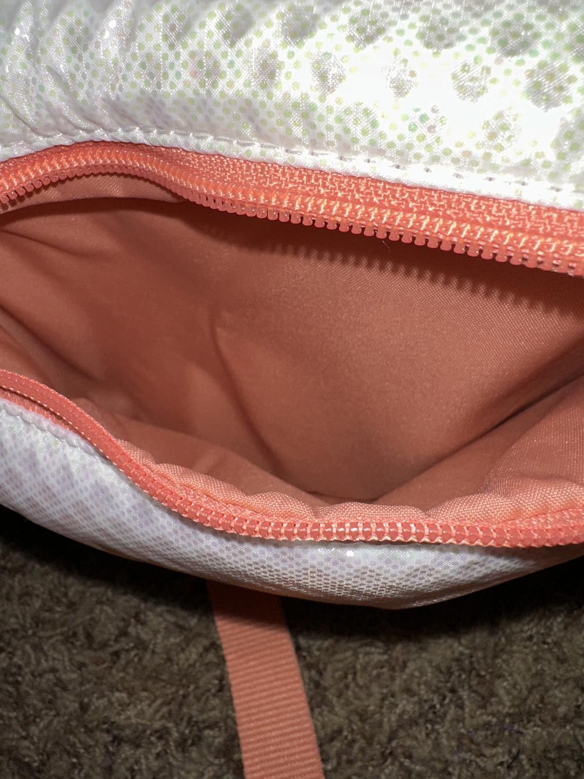 Nike Nike Kids Girl’s Brasilia Just Do It JDI Mini Air3 Pink/White Backpack Sample Size ONE SIZE - 5 Thumbnail