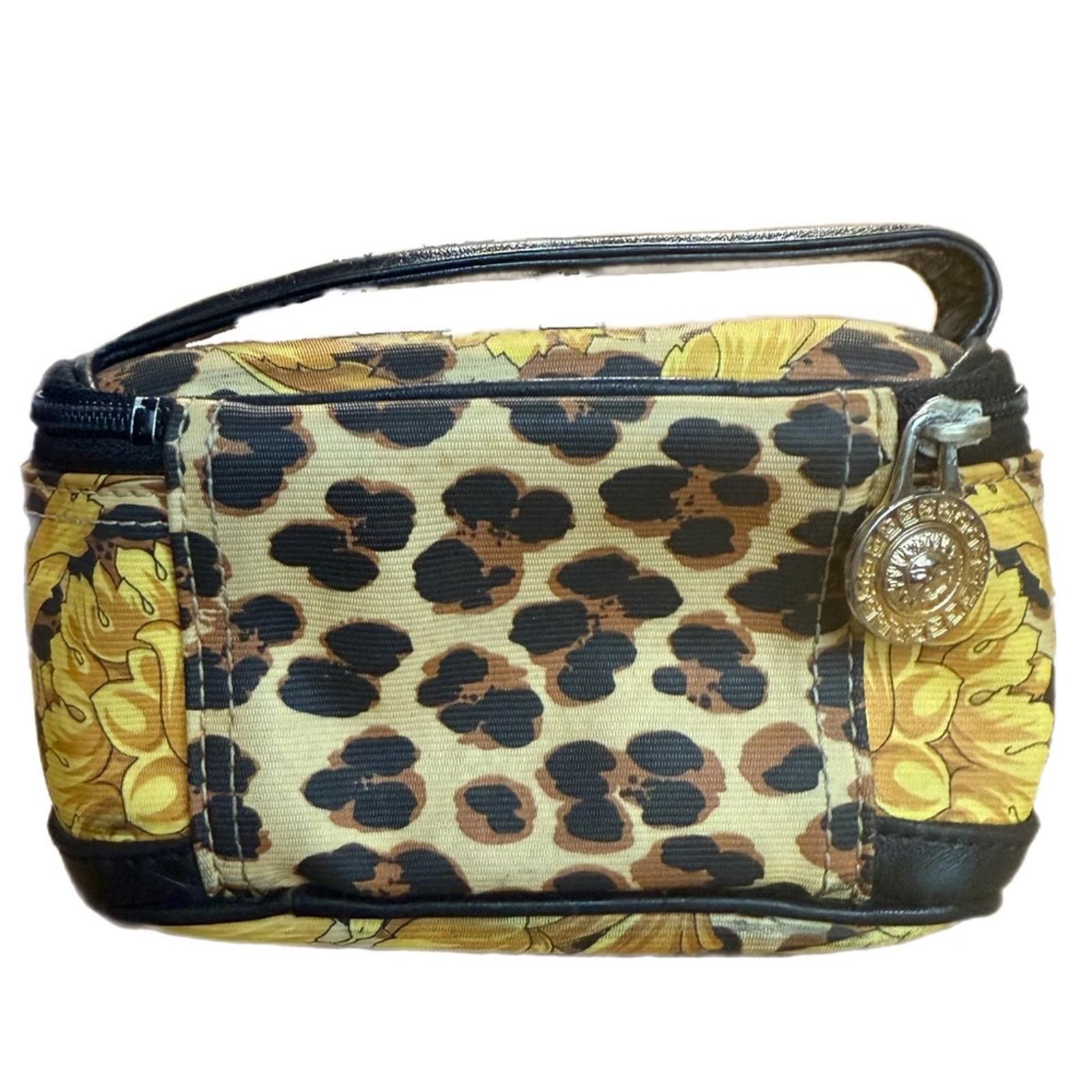 Versace Versace Yellow and Black Cosmetic Bag- EUC Size ONE SIZE - 2 Thumbnail