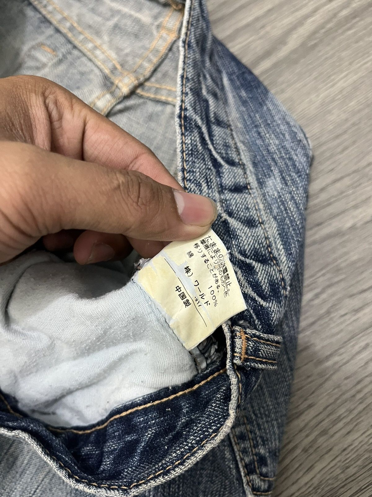 Japanese Brand Vtg Takeo kikuchi jeans Size US 35 - 7 Thumbnail