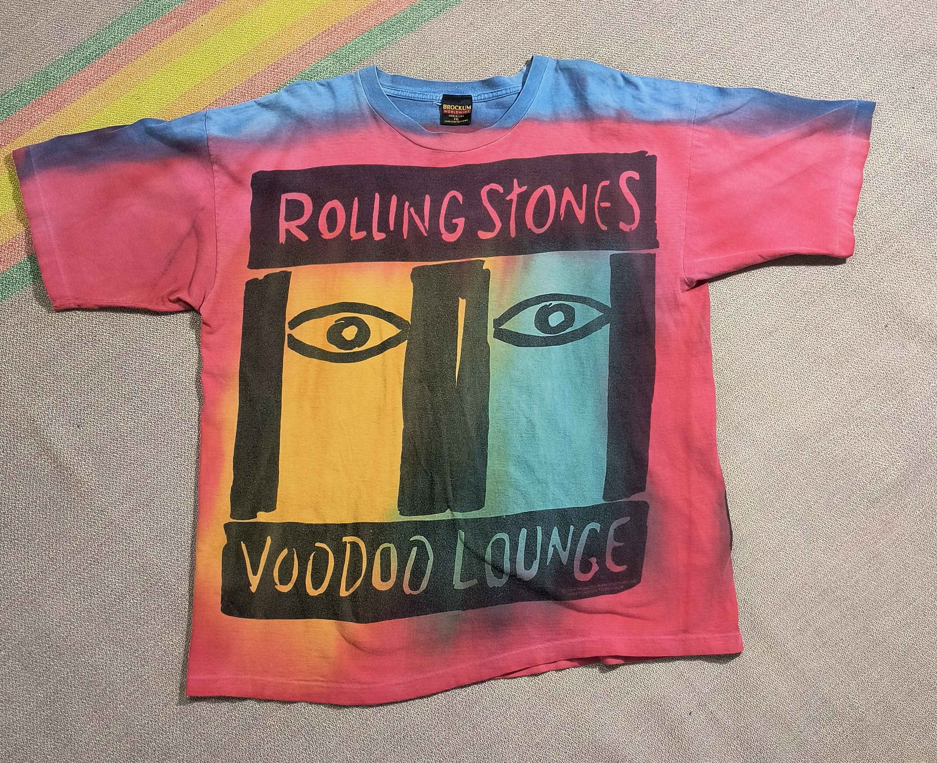 Band Tees Vintage Rolling Stones Voodoo Lounge Tee Size US XXL / EU 58 / 5 - 2 Thumbnail