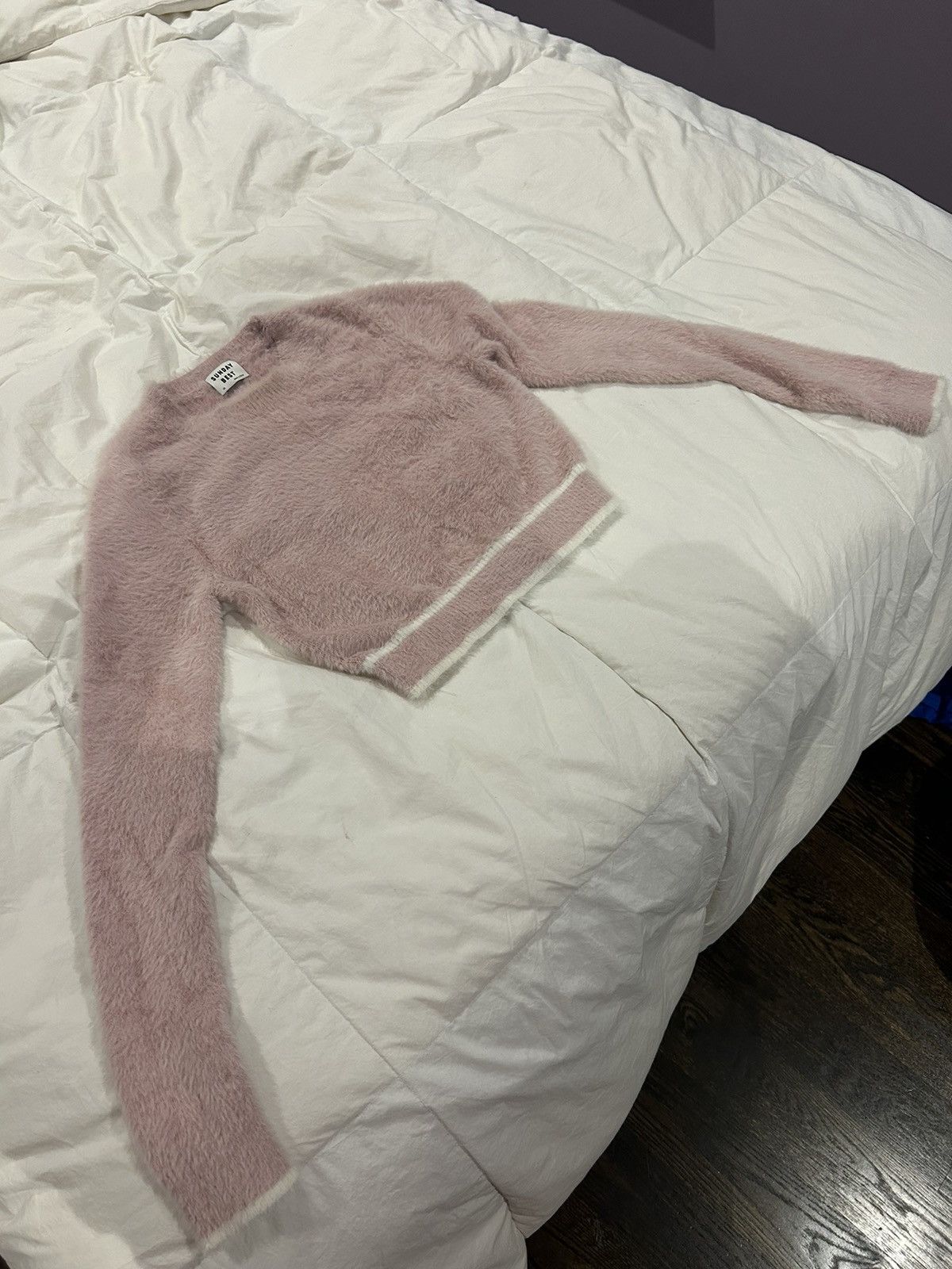 Aritzia Pink Aritzia Sunday Best Taro Sweater Size XS / US 0-2 / IT 36-38 - 4 Thumbnail