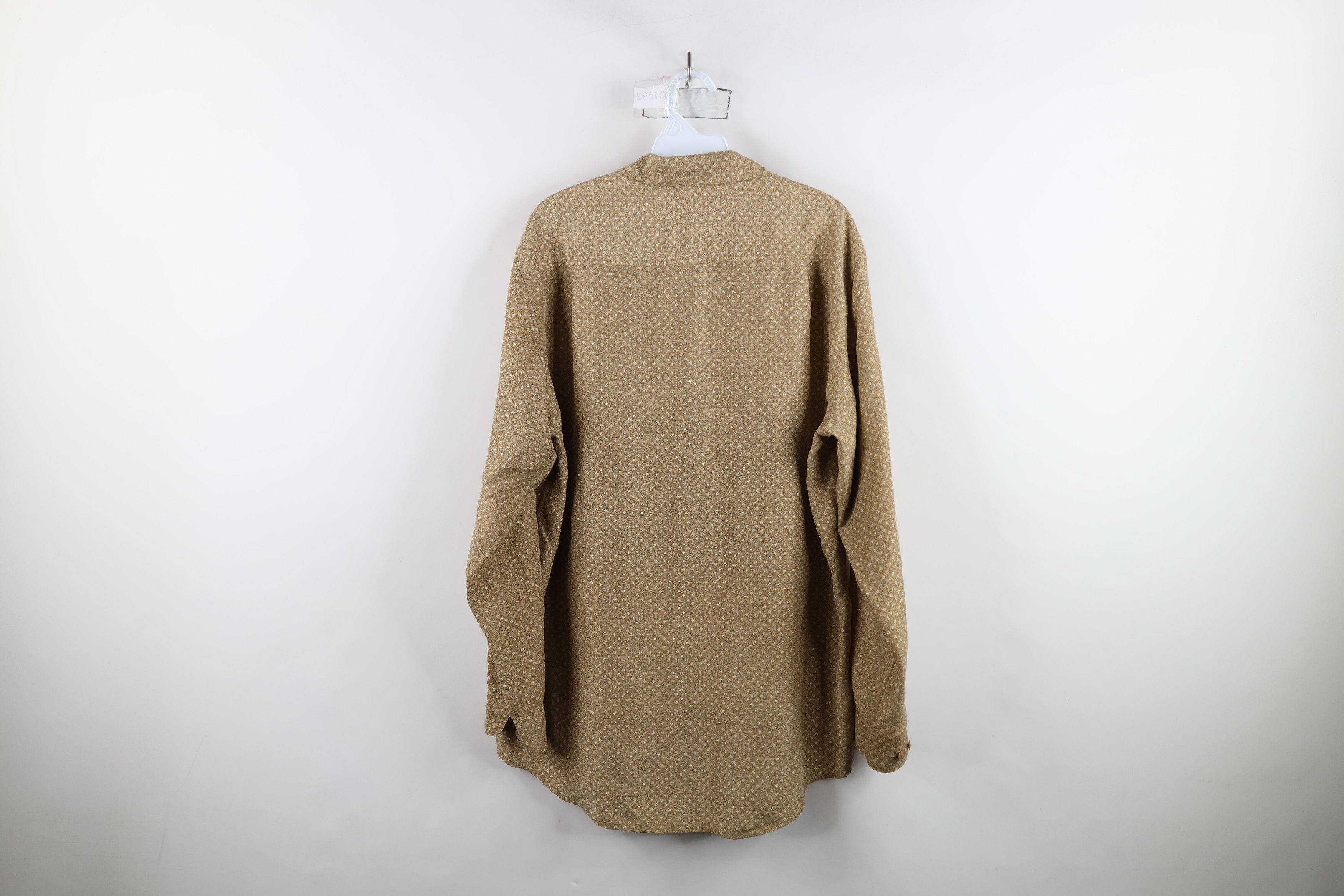 Vintage Vintage 90s Streetwear Silk Geometric Collared Button Shirt Size US M / EU 48-50 / 2 - 8 Thumbnail