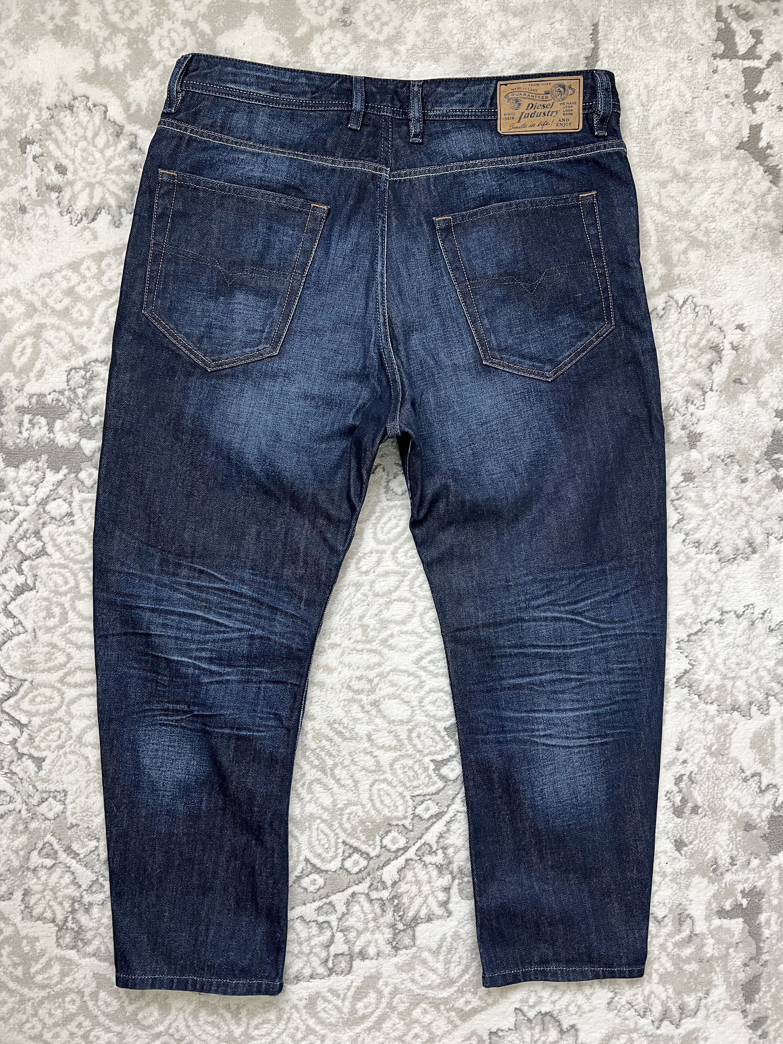 Diesel Diesel Jeans Mens Narrot Regular/Carrot Wash 0073N W34 Size US 34 / EU 50 - 5 Thumbnail