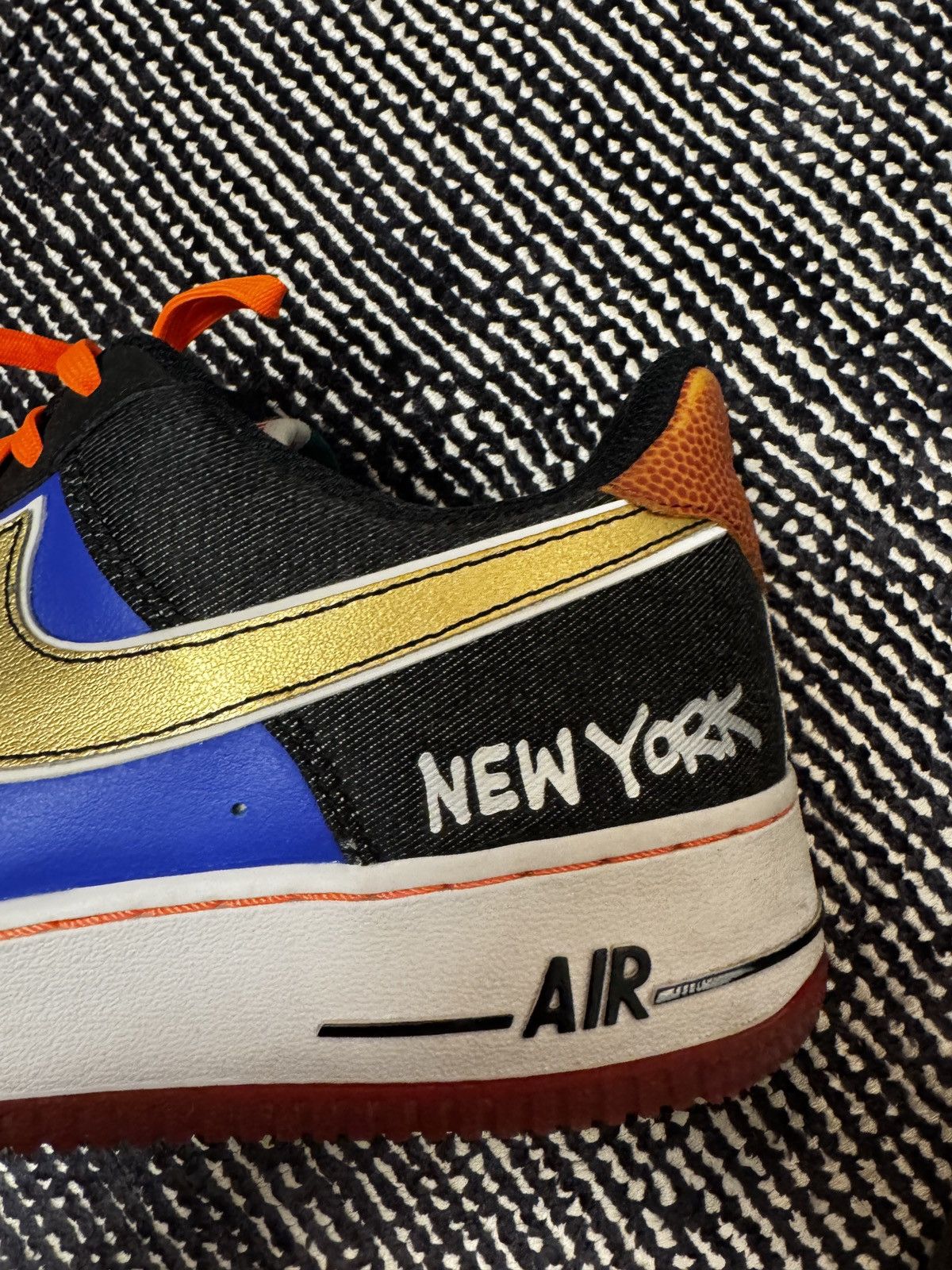 Nike Nike NYC Air Force Ones Size US 12 / EU 45 - 5 Thumbnail