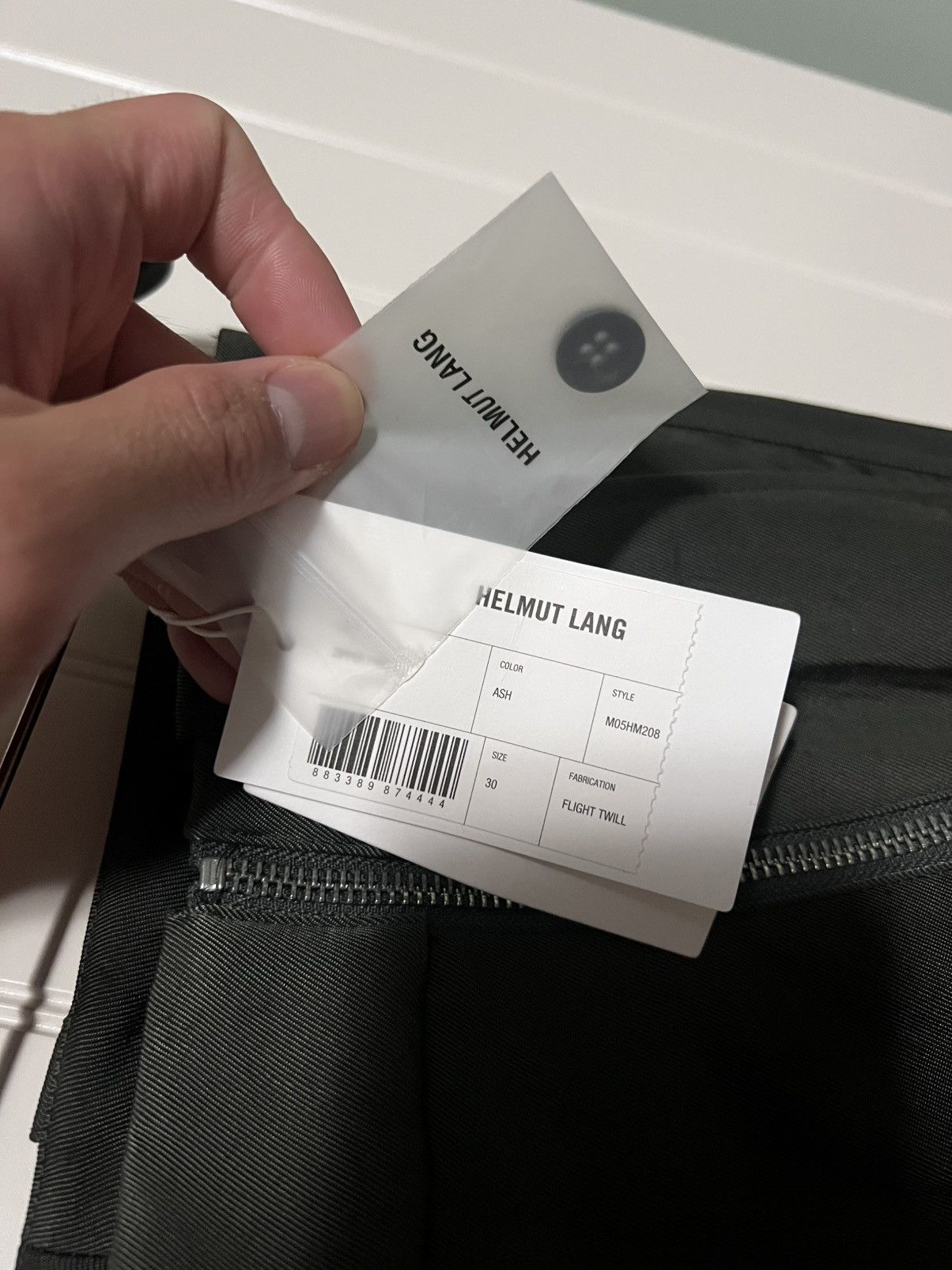 Helmut Lang Helmut Lang Flight Twill Nylon Pants Size US 31 - 13 Thumbnail