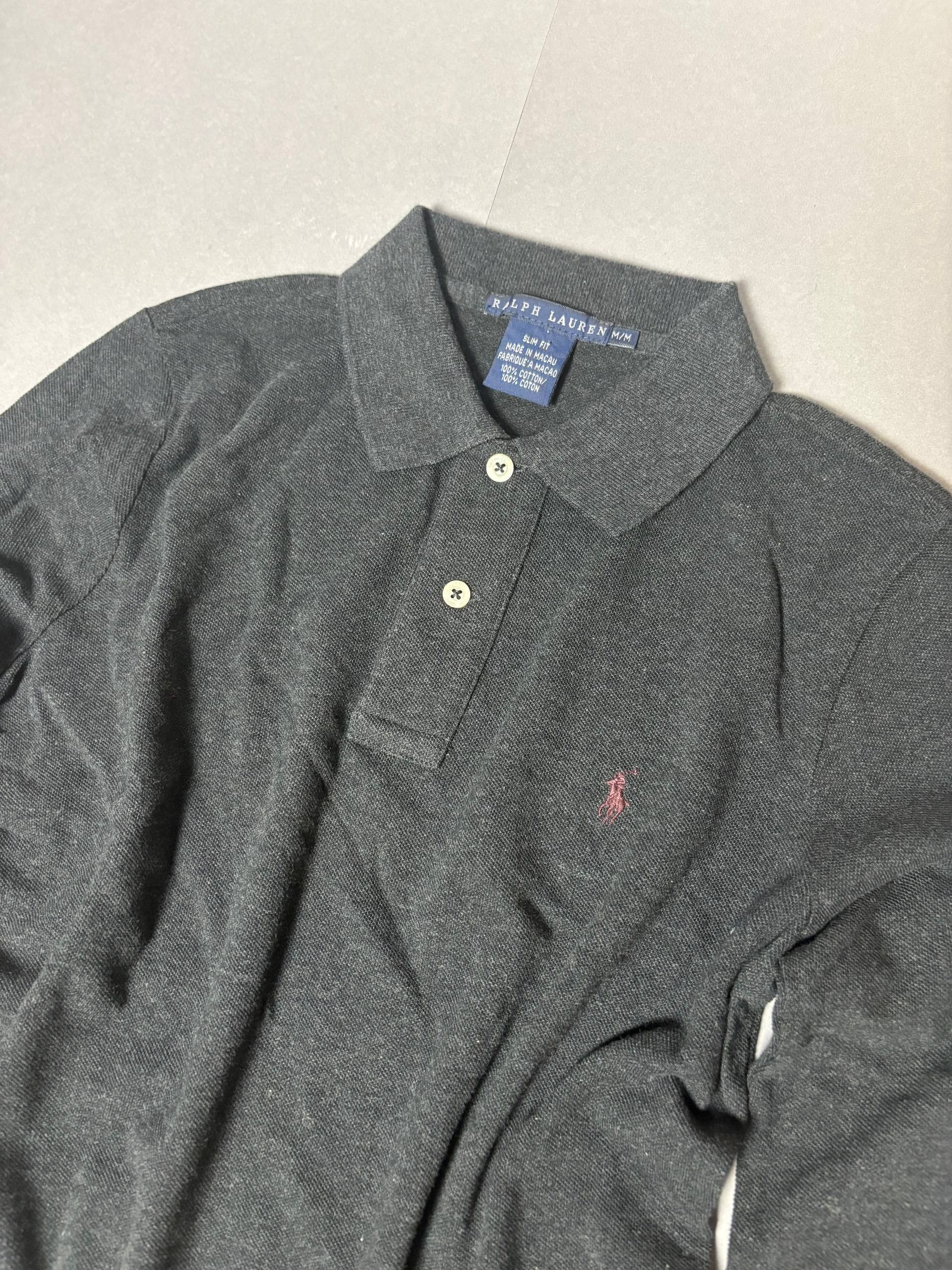 Polo Ralph Lauren Women’s Vintage Long Sleeve Ralph Lauren Polo T-Shirt Size M / US 6-8 / IT 42-44 - 2 Thumbnail