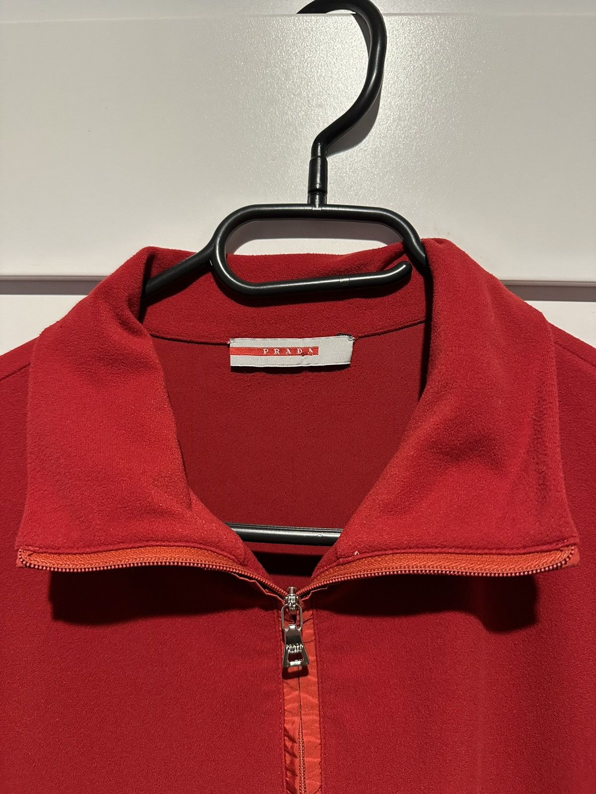 Prada PRADA RED TAB LINEA ROSSA 1/4 Zip pullover Size L / US 10 / IT 46 - 4 Thumbnail