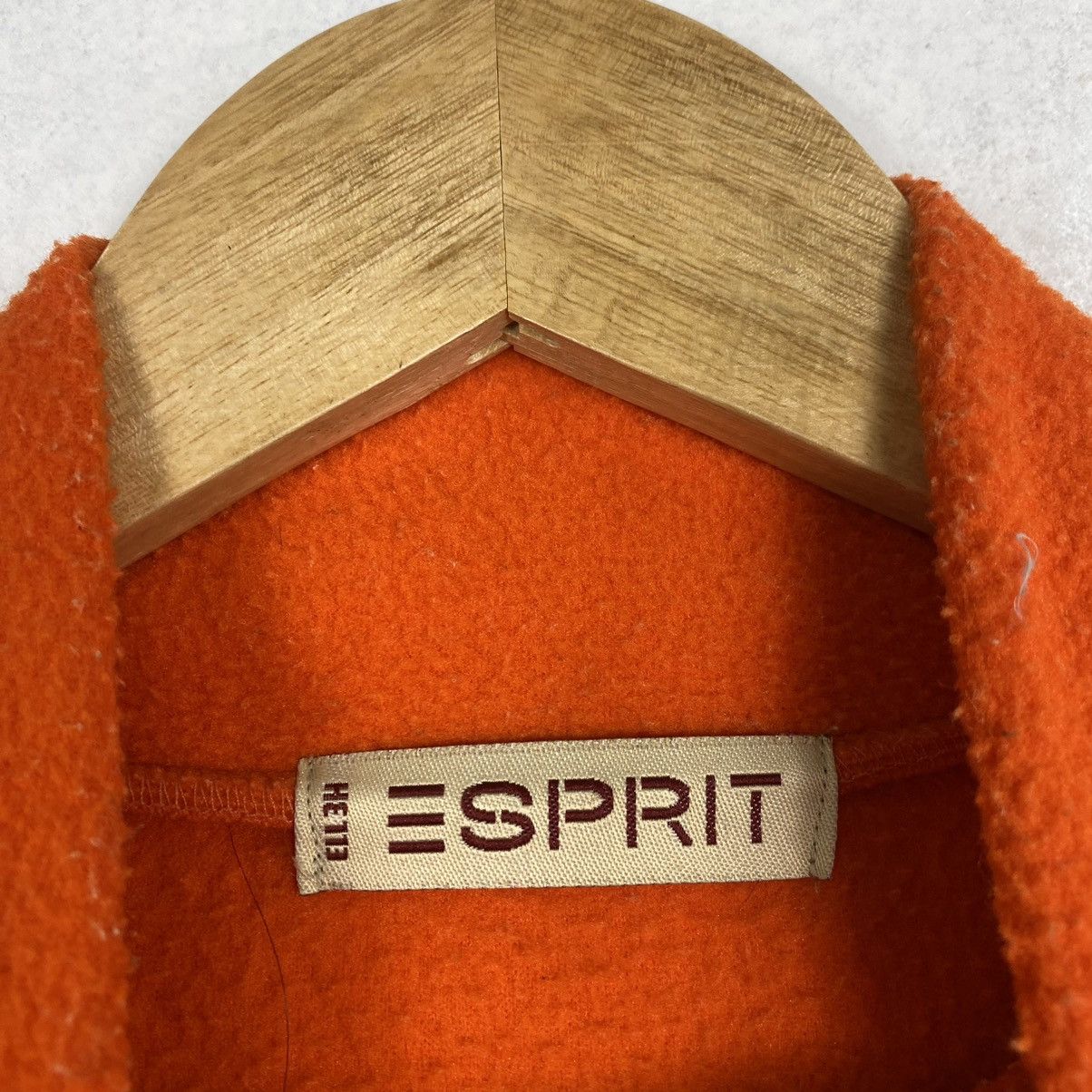Japanese Brand Esprit Boxlogo Vintage 90s half zipper fleece Size US L / EU 52-54 / 3 - 9 Thumbnail