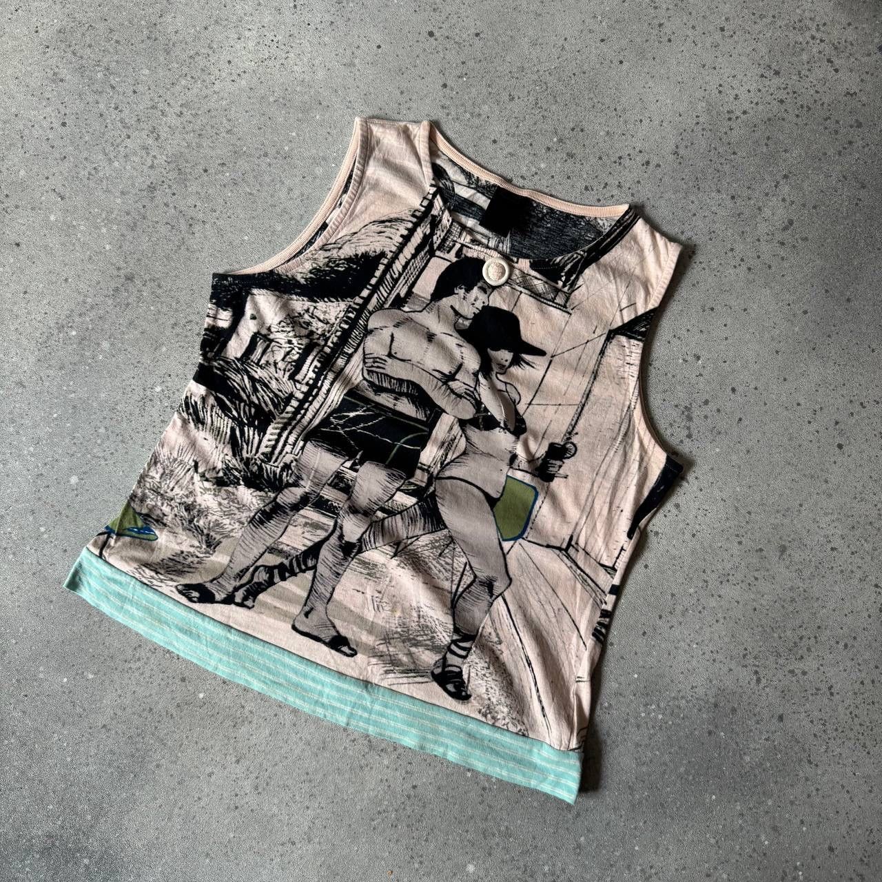 Custo Barcelona Custo Barcelona Vintage 2000’s Tank Top Size M / US 6-8 / IT 42-44 - 1 Thumbnail