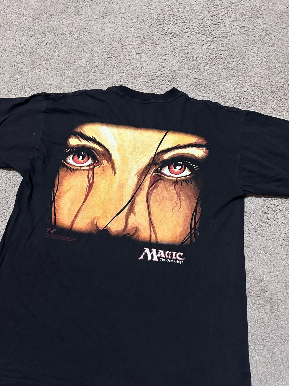 Other 90s Magic the Gathering Yu-Gi-Oh Band Marilyn Manson T-shirt Size US XL / EU 56 / 4 - 2 Thumbnail