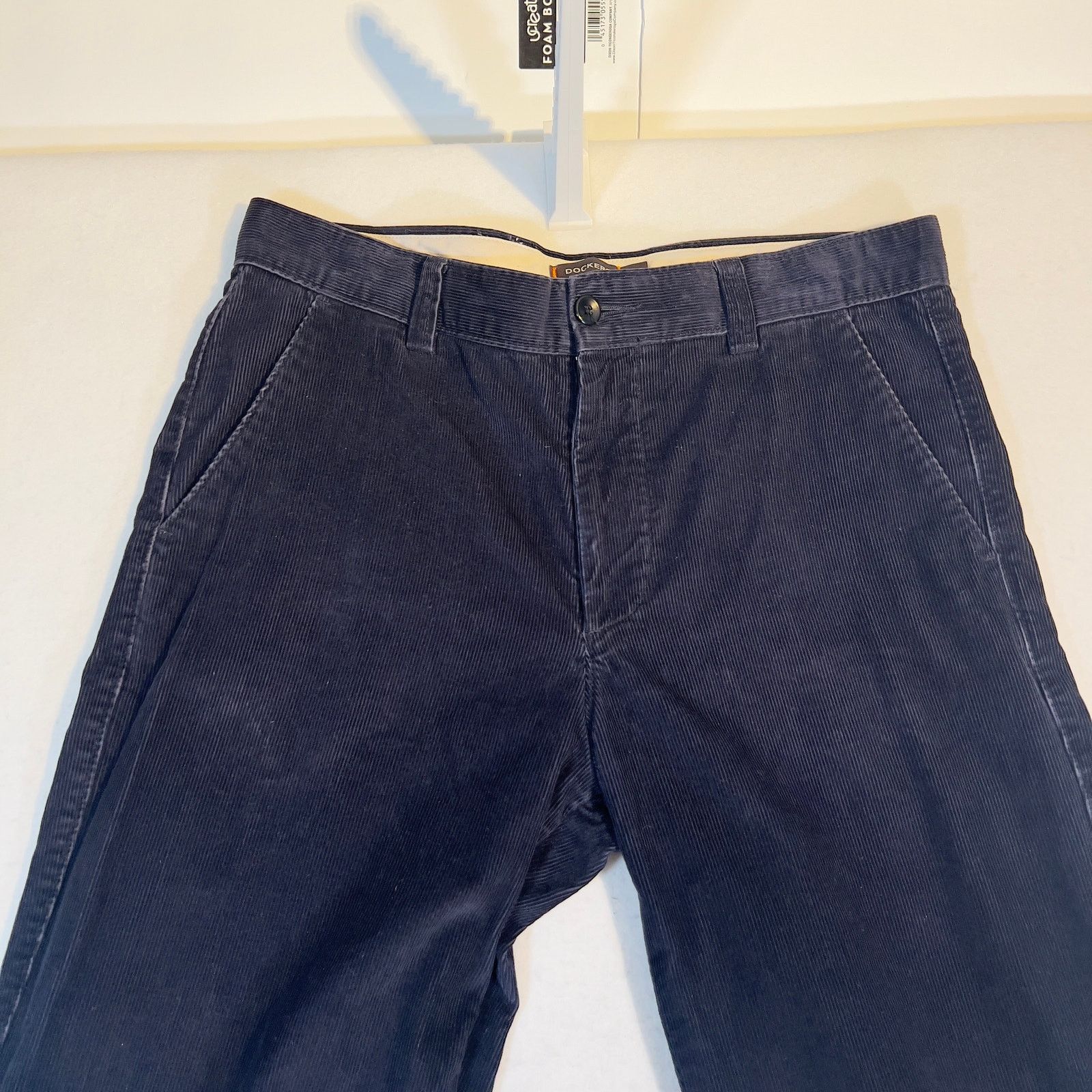 Dockers Dockers D2 Corduroy Pants Men's W34 X L34 See Note Navy Blue Size US 34 / EU 50 - 3 Thumbnail