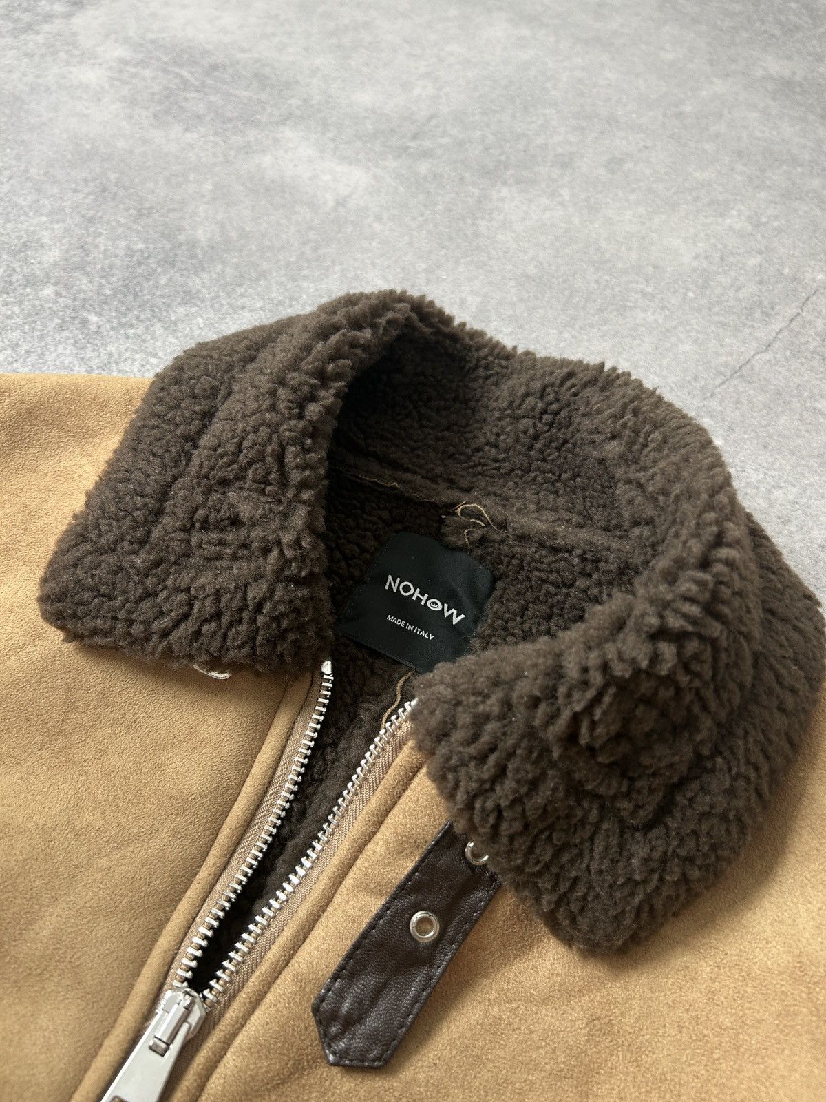 Japanese Brand Nohow Italy designer sherpa jacket mens Size US M / EU 48-50 / 2 - 4 Thumbnail