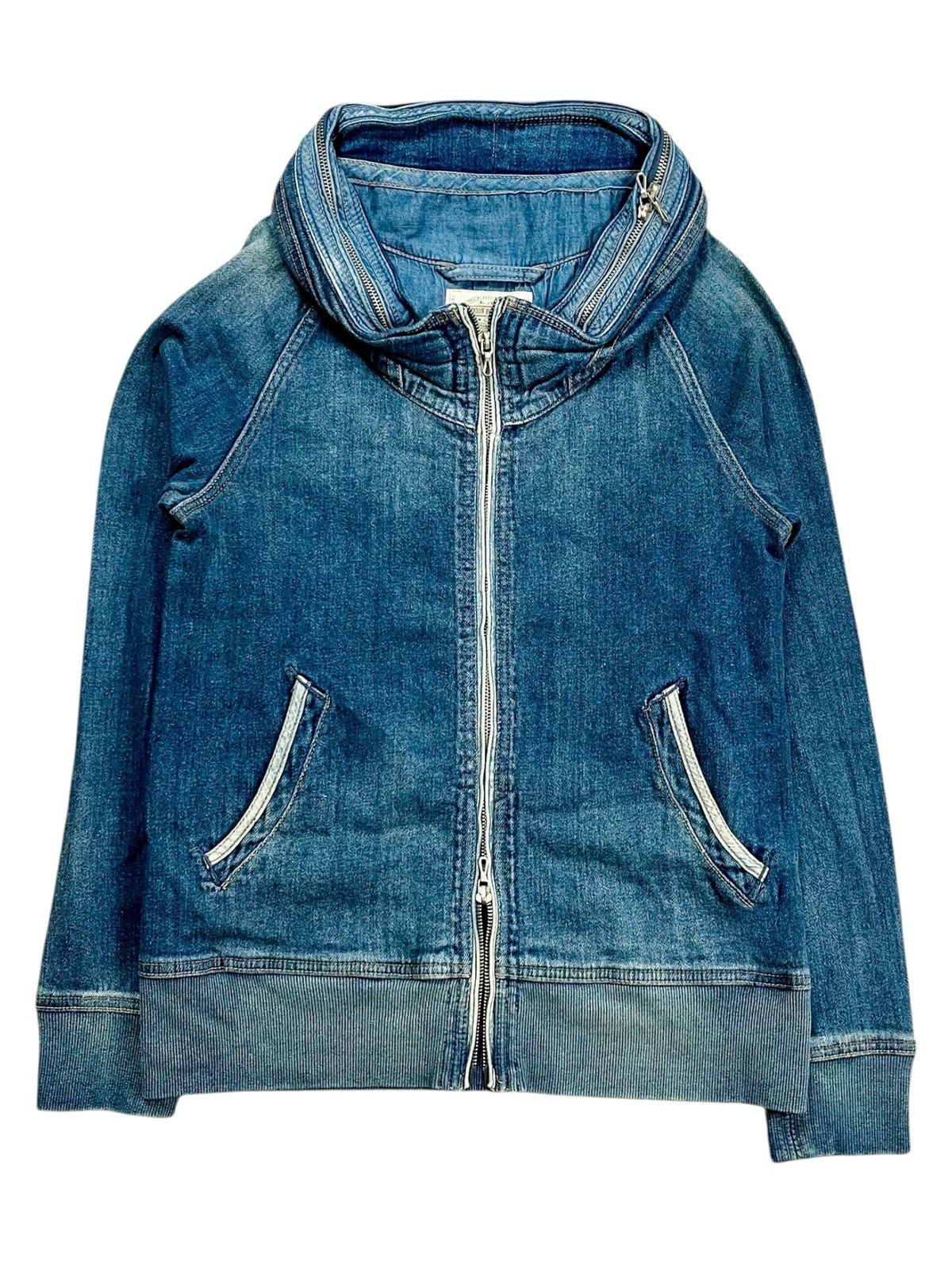GOA 2000s GOA - Apocalypse Style Mudwash Jeans Bono Jacket Size US M / EU 48-50 / 2 - 2 Thumbnail