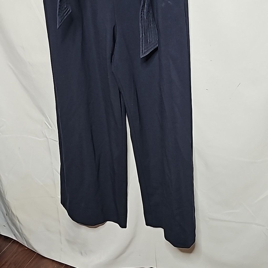 Rebecca Taylor Rebecca Taylor Tailored ruffle neckline wide leg romper 8 Size 30" / US 8 / IT 44 - 4 Thumbnail