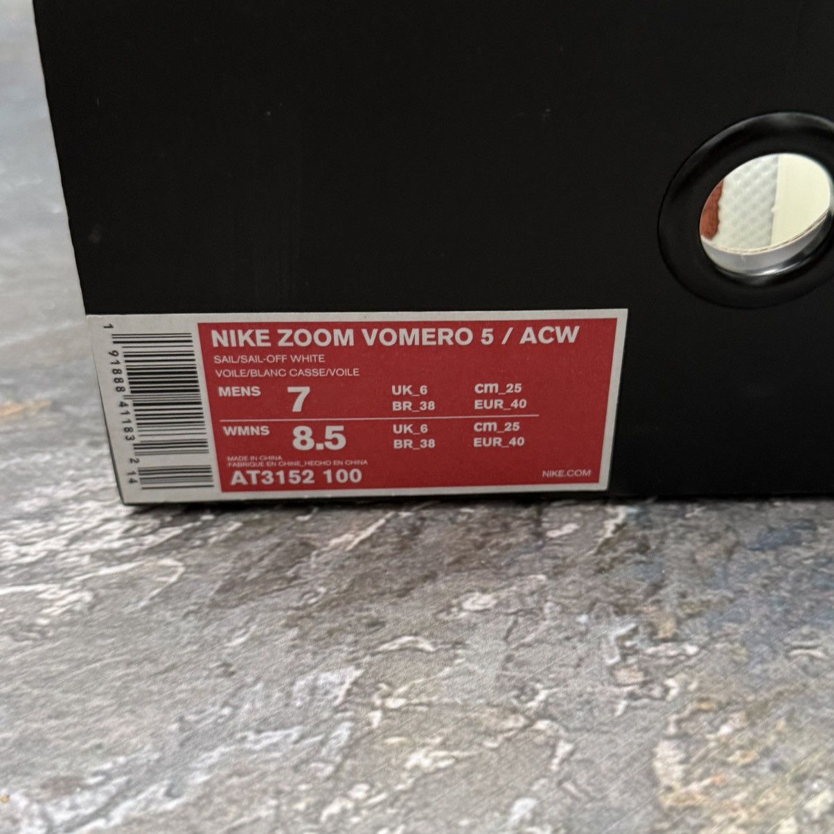 A-COLD-WALL* × Nike Nike x A-Cold-Wall Vomero 5 Rare NWT Sneakers Size US 7 / EU 40 - 13 Thumbnail