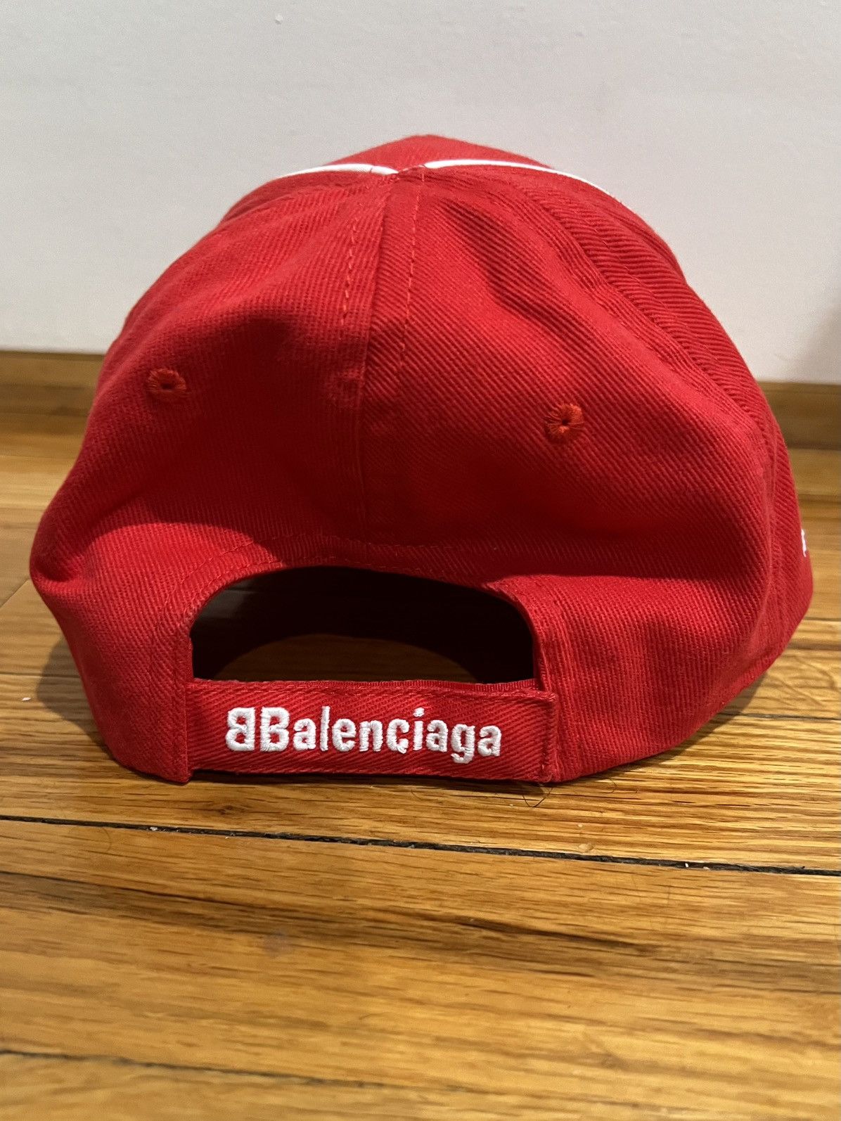 Balenciaga 2024 Soccer Crest Milan Paneled Cap (L) Size ONE SIZE - 4 Thumbnail