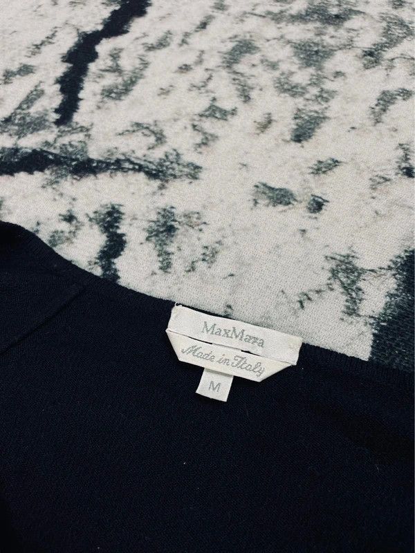Max Mara Max Mara sweater navy blue white M italy Size M / US 6-8 / IT 42-44 - 4 Thumbnail