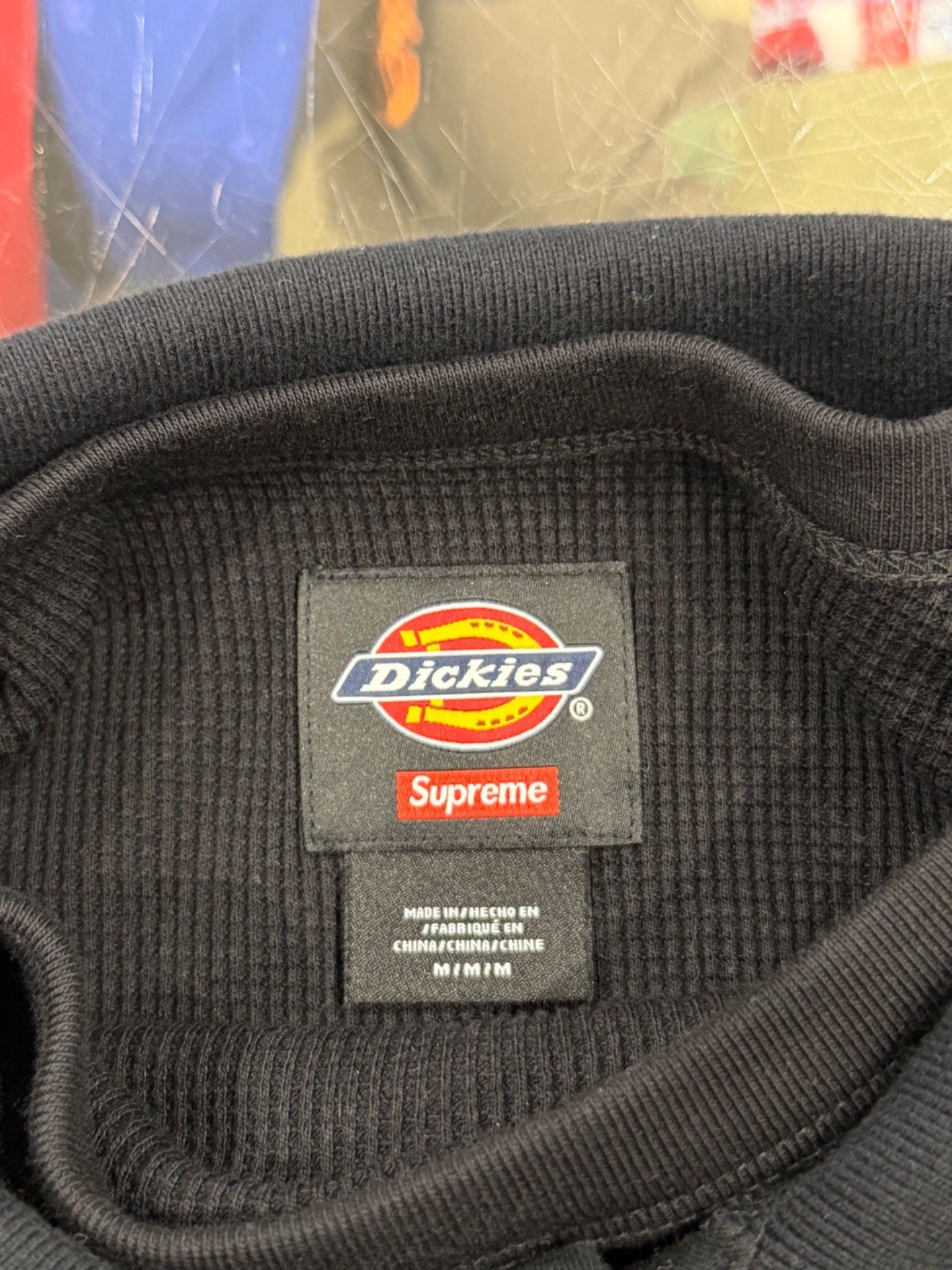 Supreme Supreme Dickies Thermal Polo Black Size US M / EU 48-50 / 2 - 9 Thumbnail