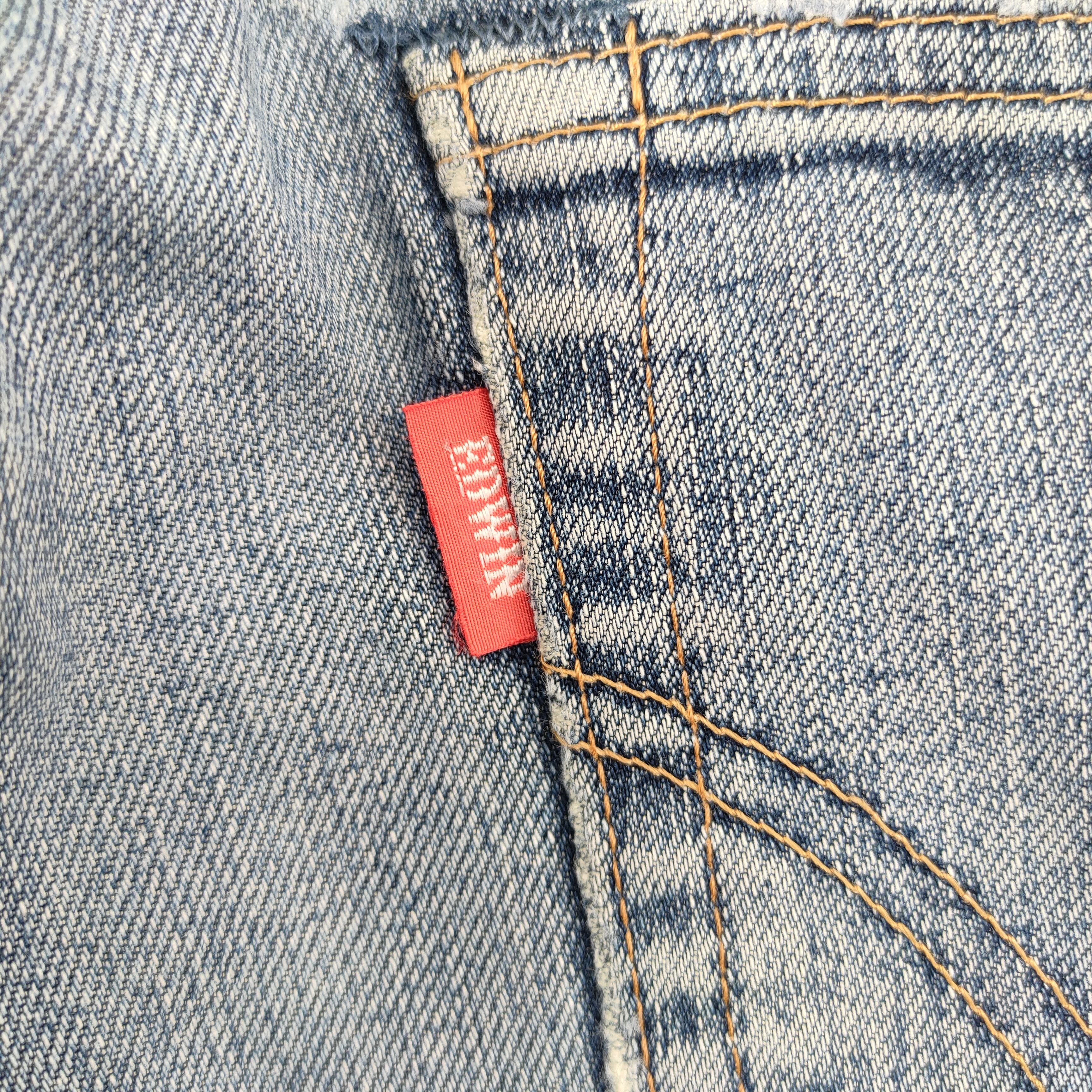 Edwin × Jean × Vintage VINTAGE EDWIN FADED JEANS DENIM PANTS Size US 32 / EU 48 - 10 Thumbnail