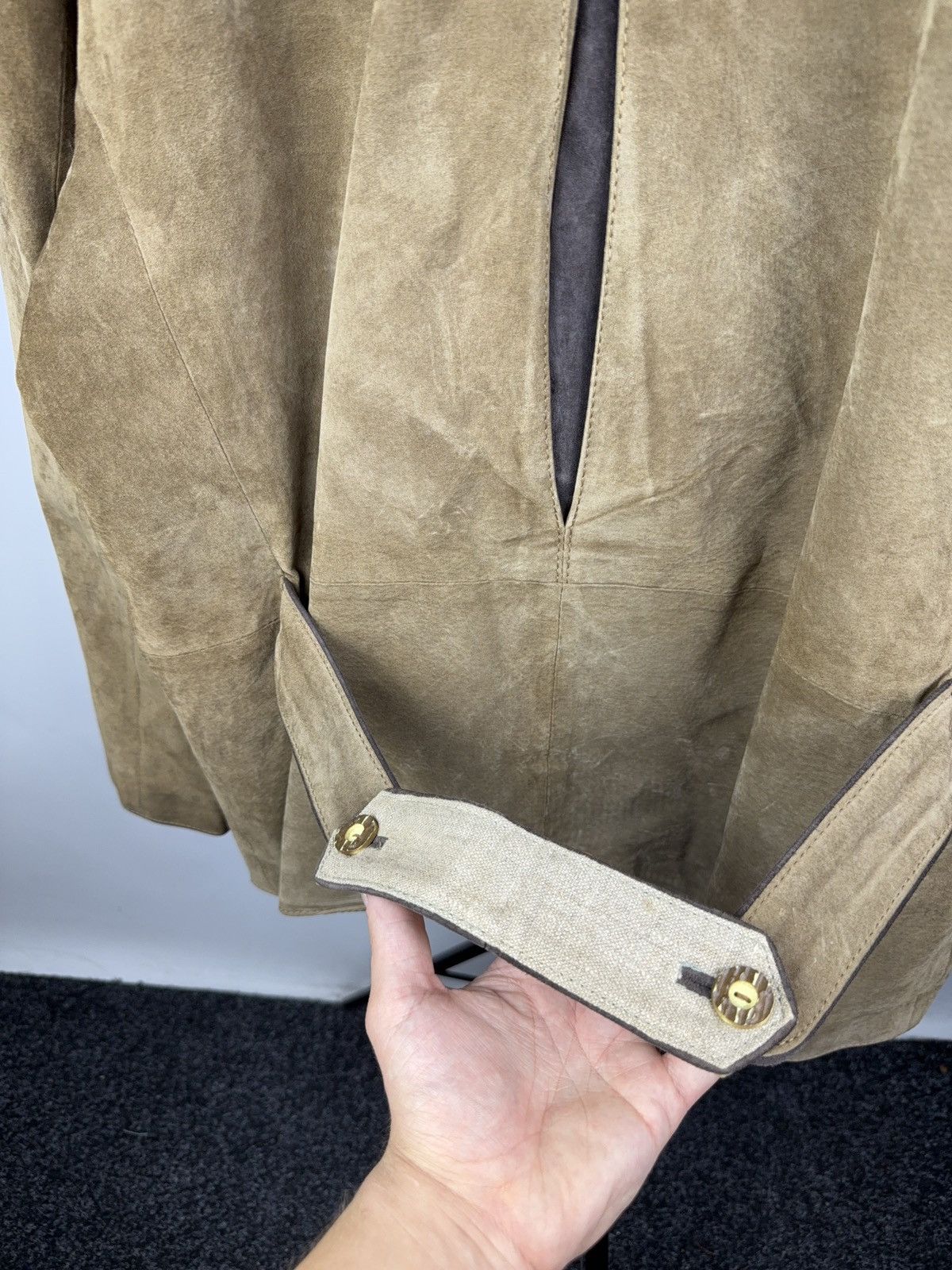 Vintage Vintage 90s Retro Cowboy Western USA XL-XXL Leather Jacket Size US XL / EU 56 / 4 - 20 Thumbnail