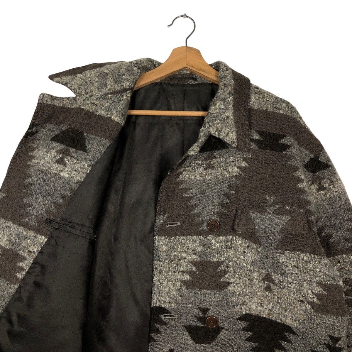 Japanese Brand 🔥90’s Vintage Wool Jacket Yin & Yang Issey Miyake Navajo Size US L / EU 52-54 / 3 - 9 Thumbnail