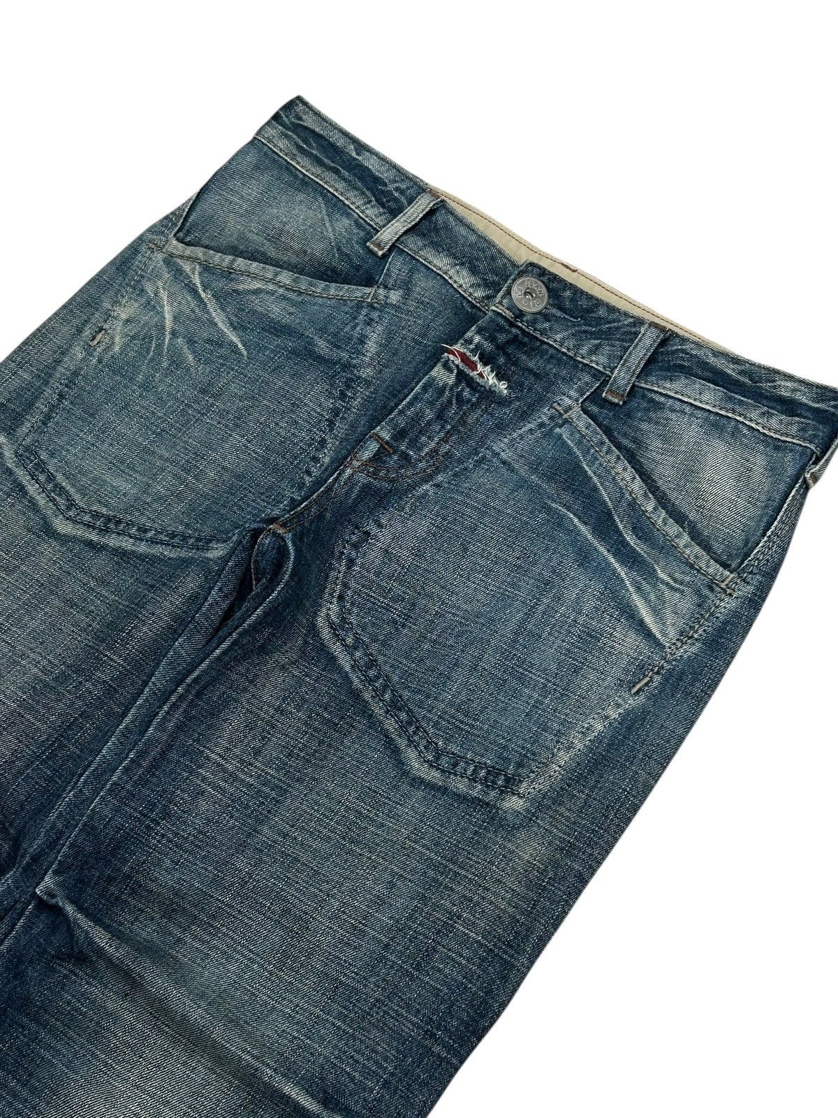 Marithe + Francois Girbaud Marithe Francois Girbaud Baggy Loose Fit Double Knee Pocket Size US 31 - 6 Thumbnail