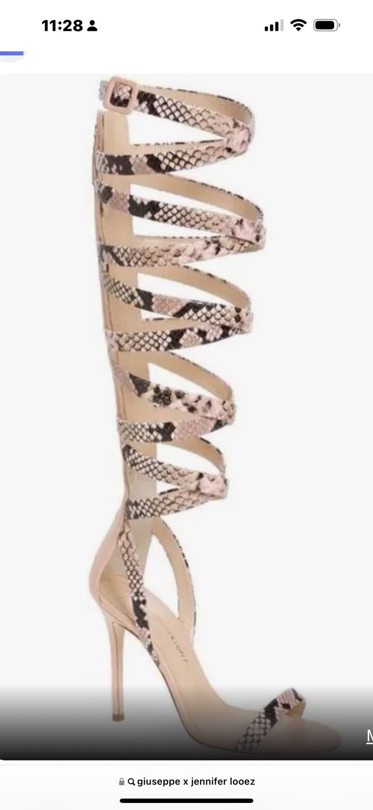 Giuseppe Zanotti Giuseppe Zanotti X Jennifer Lopez Size US 10 / IT 40 - 1 Thumbnail