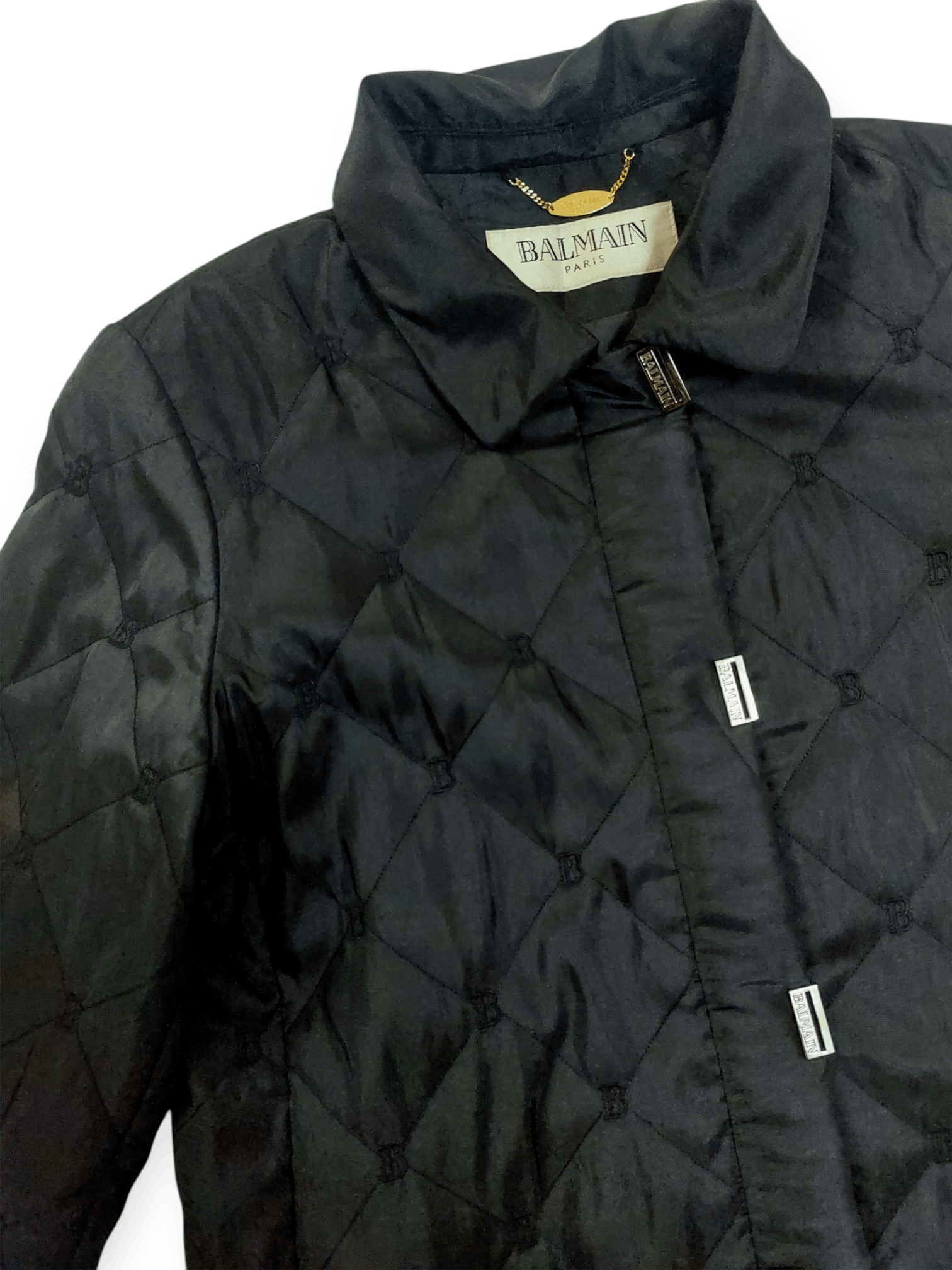 Balmain Balmain Quilted Light Jacket Size US M / EU 48-50 / 2 - 6 Thumbnail