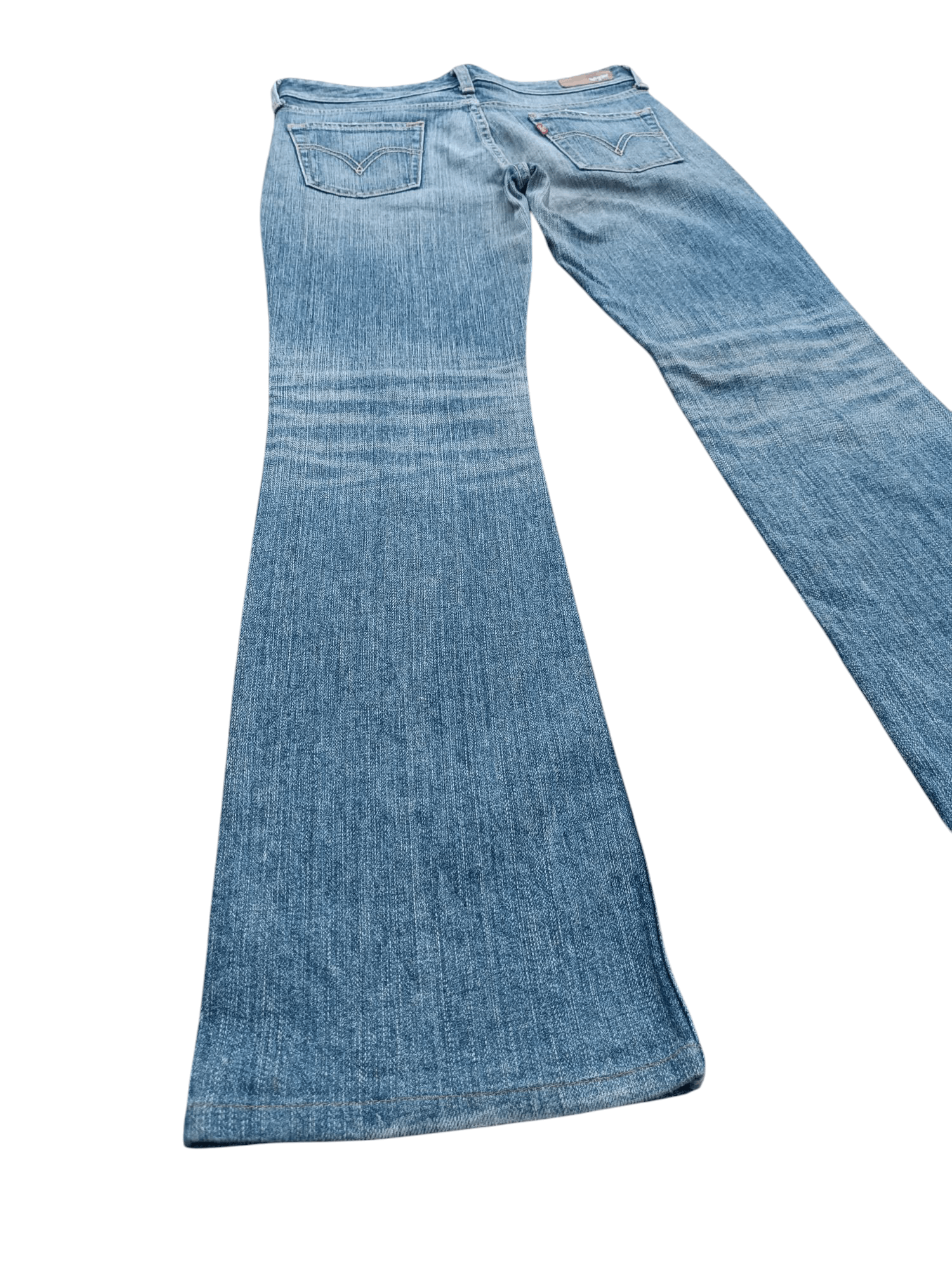 Levi's × Levi's Vintage Clothing VINTAGE 80s Levis Flare Jeans Boot Cut Faded Denim E215 Size US 30 / EU 46 - 3 Thumbnail