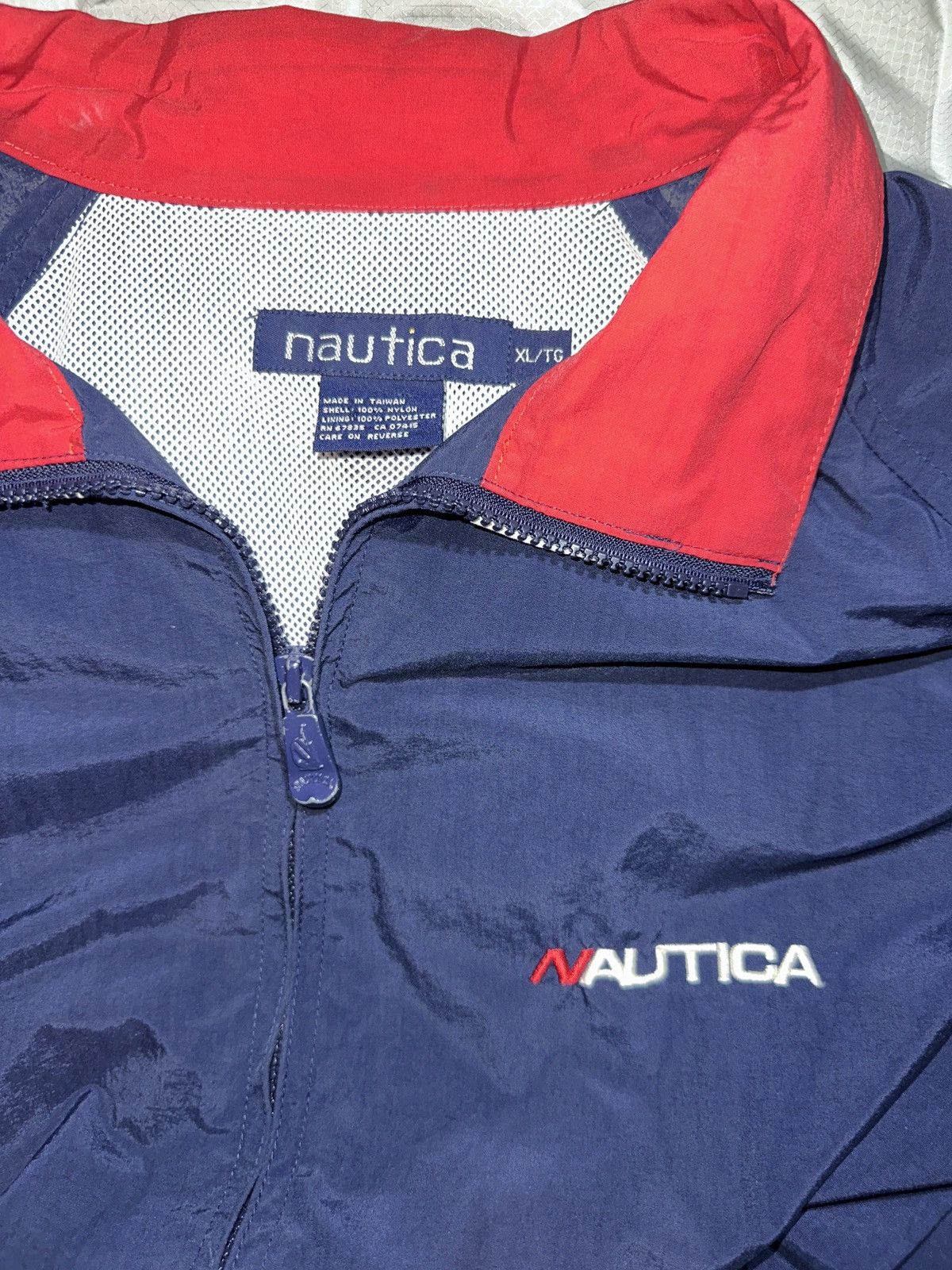 Nautica Vintage Nautica Wind Jacket Size US XL / EU 56 / 4 - 3 Thumbnail