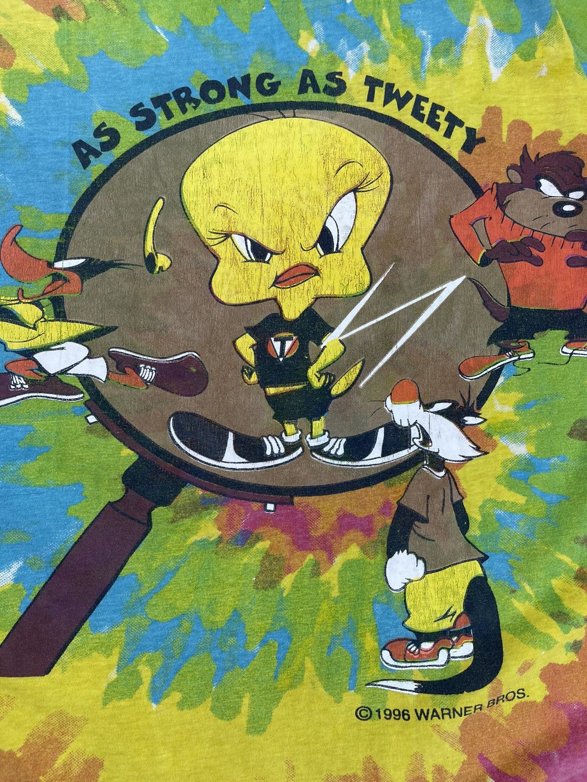 Warner Bros Vintage 1996 Looney Tunes Warner Bros Graphic Tee Size US M / EU 48-50 / 2 - 12 Thumbnail