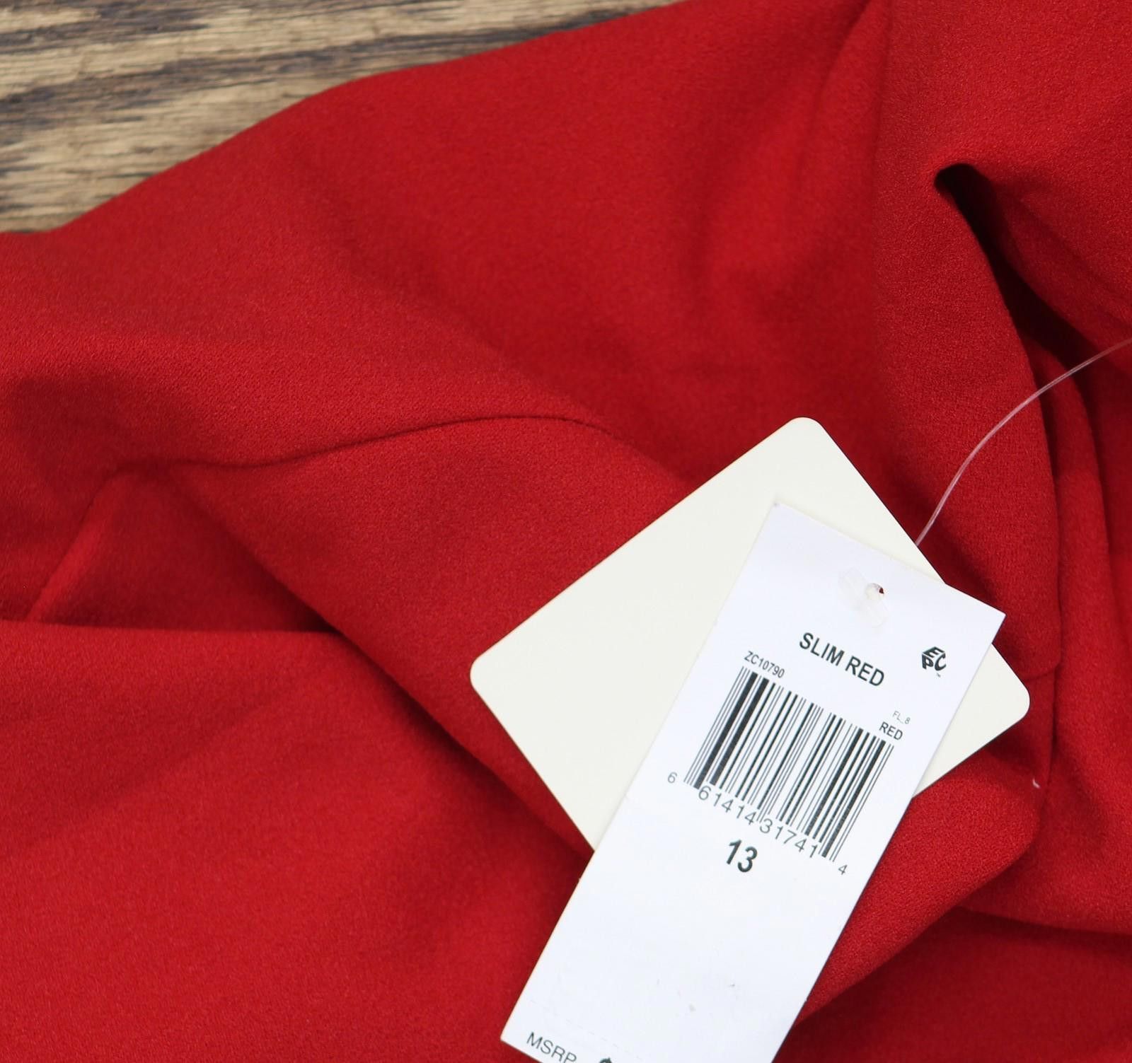 Other Nwt Pear Culture Side-cutout Bodycon Dress Zc10790 Red 13 Size M / US 6-8 / IT 42-44 - 3 Thumbnail