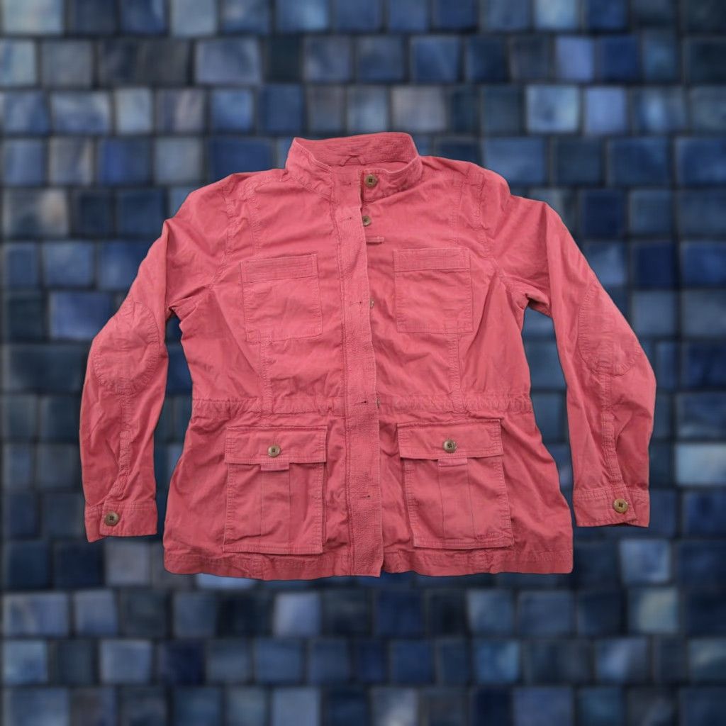 Vintage VINTAGE LL Bean Field Utility Ripstop Jacket Full Zip Chore Barn Pink 505030 Women’s XL Size XL / US 12-14 / IT 48-50 - 1 Thumbnail